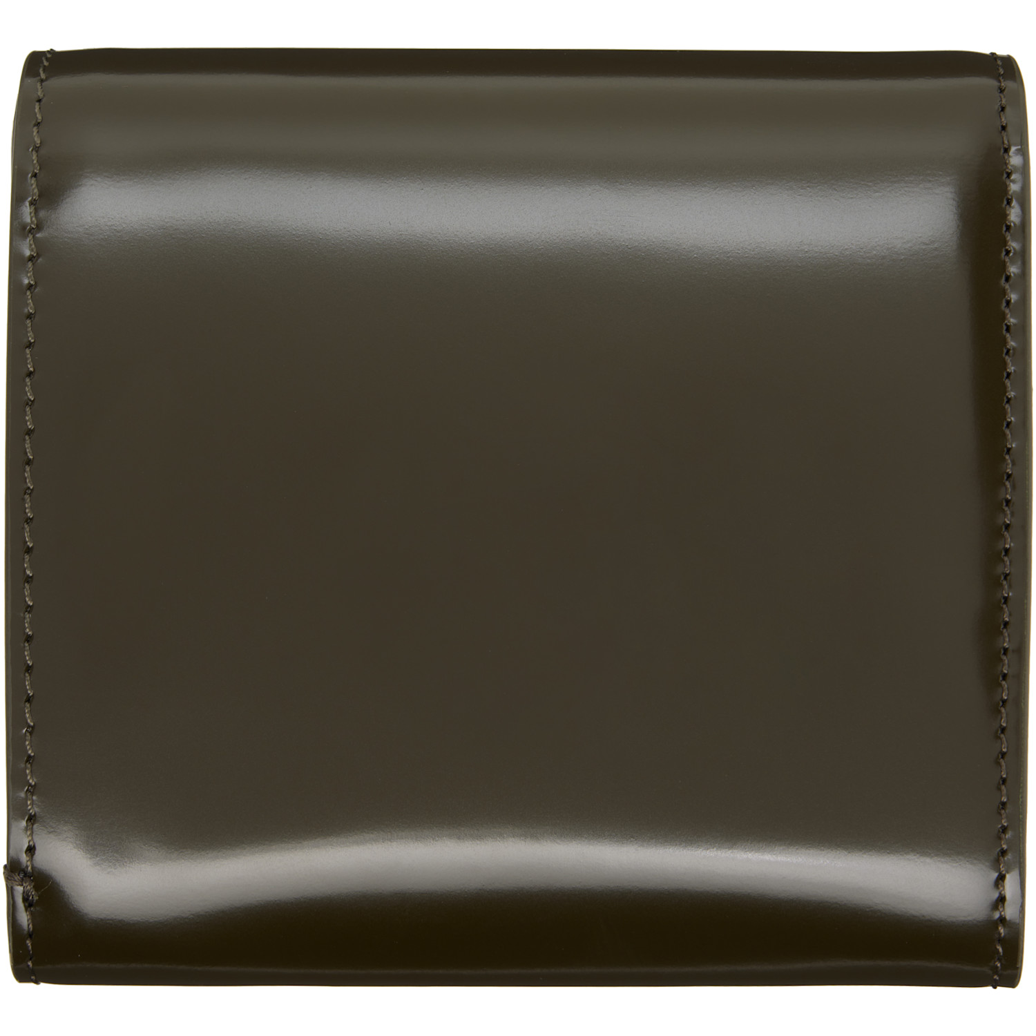  Ami Paris Khaki Paris Paris Compact Wallet 