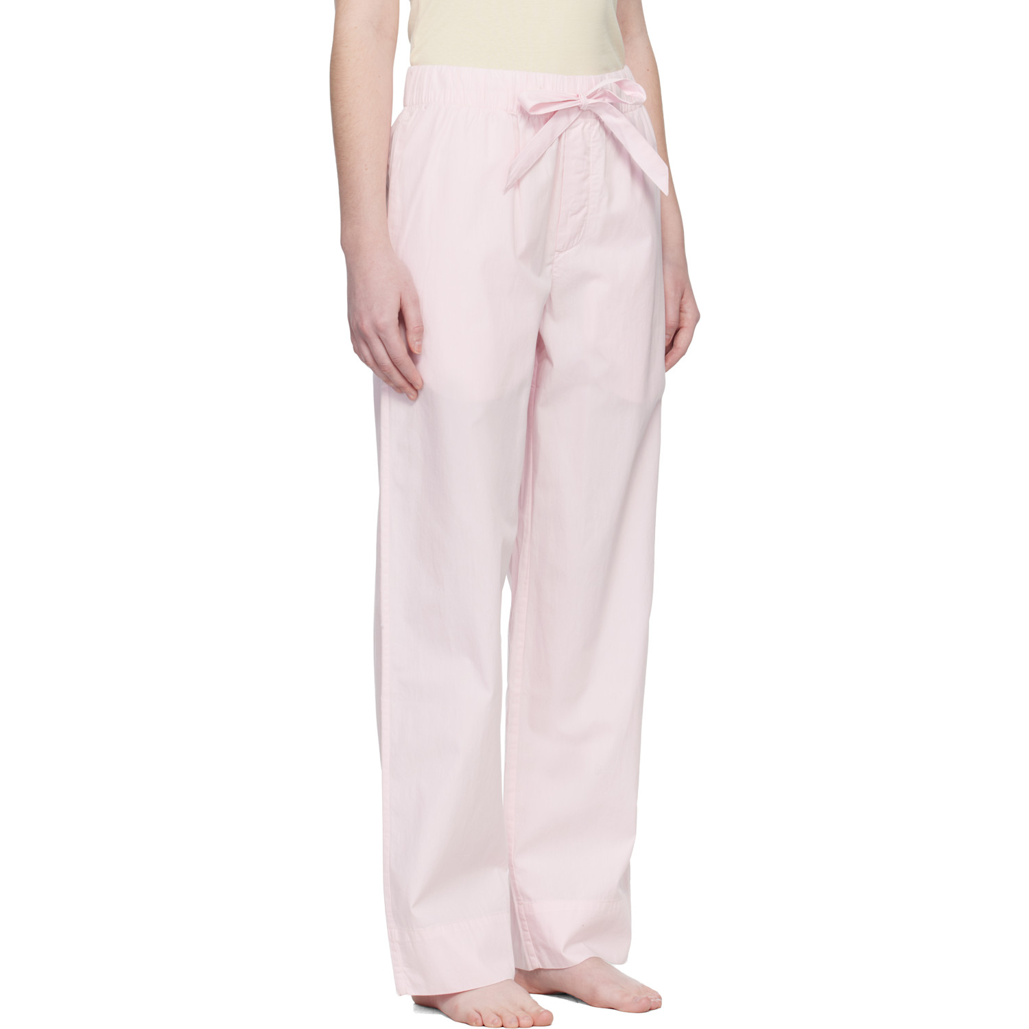  Tekla Pink Poplin Pyjama Pants 