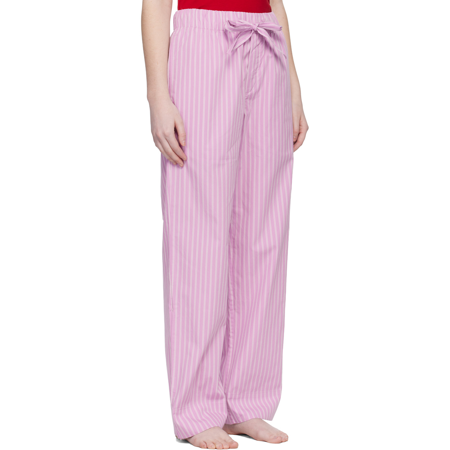  Tekla Pink Poplin Pyjama Pants 