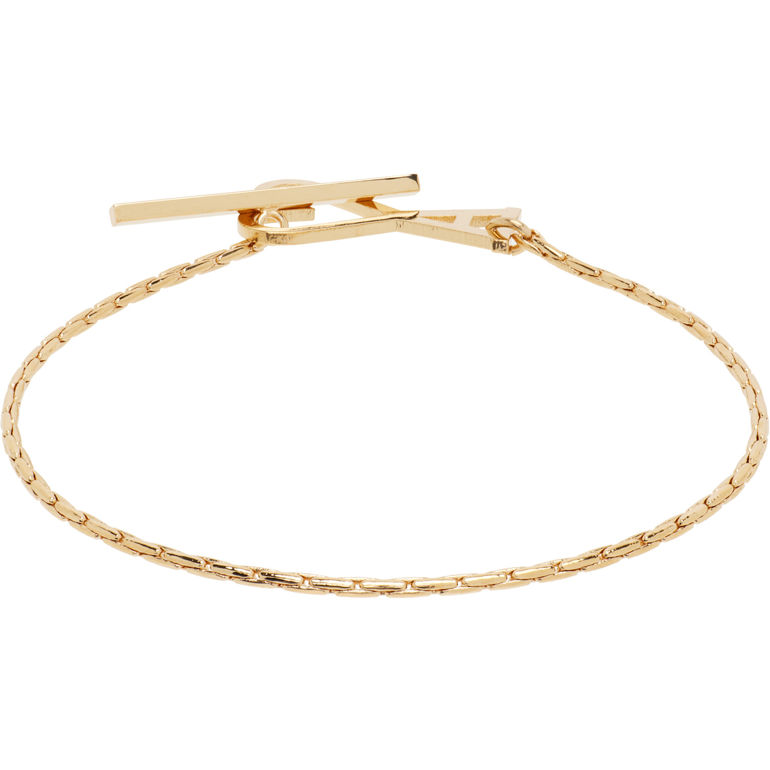  Ami Paris Ami De Coeur Chain Bracelet 
