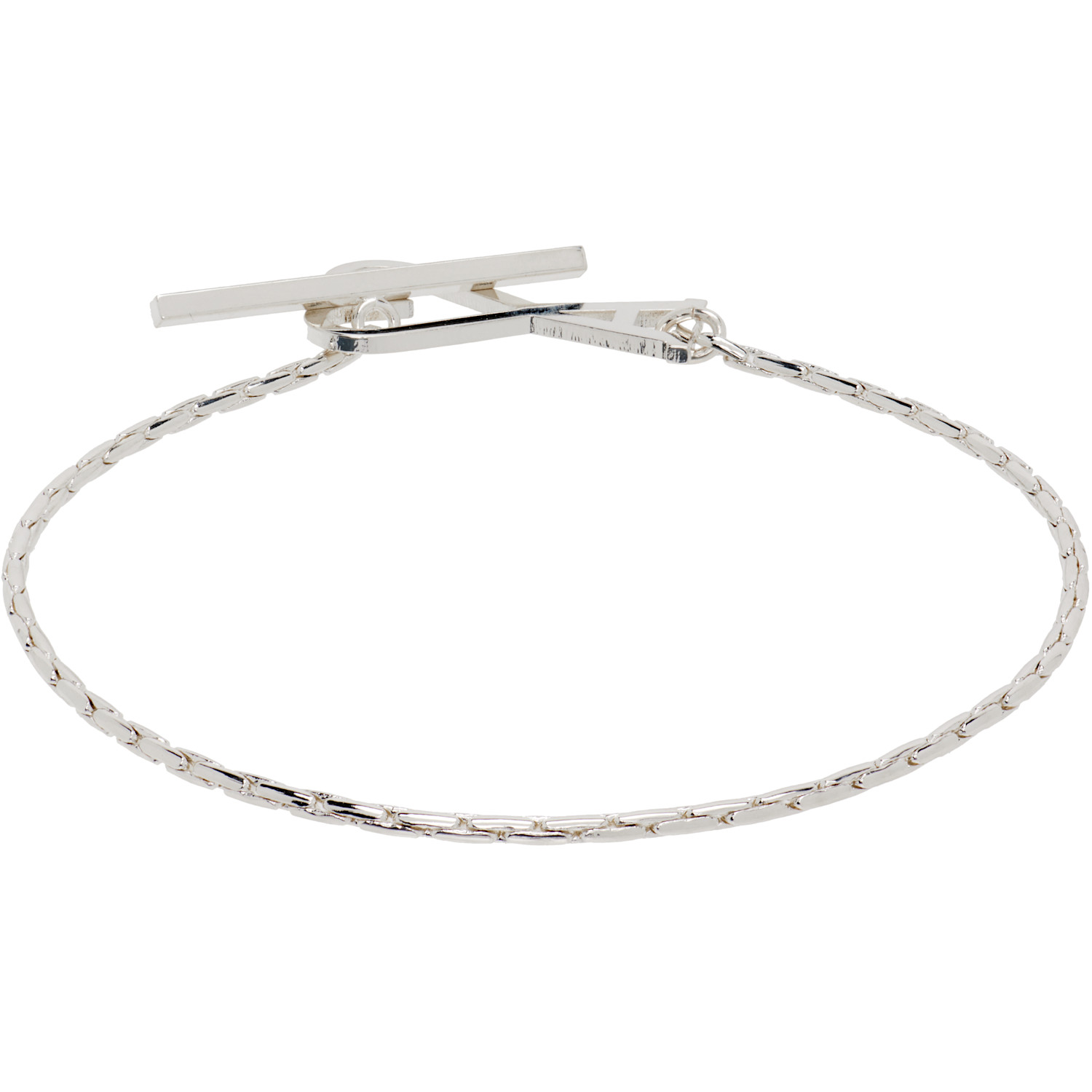  Ami Paris Ami De Coeur Chain Bracelet 