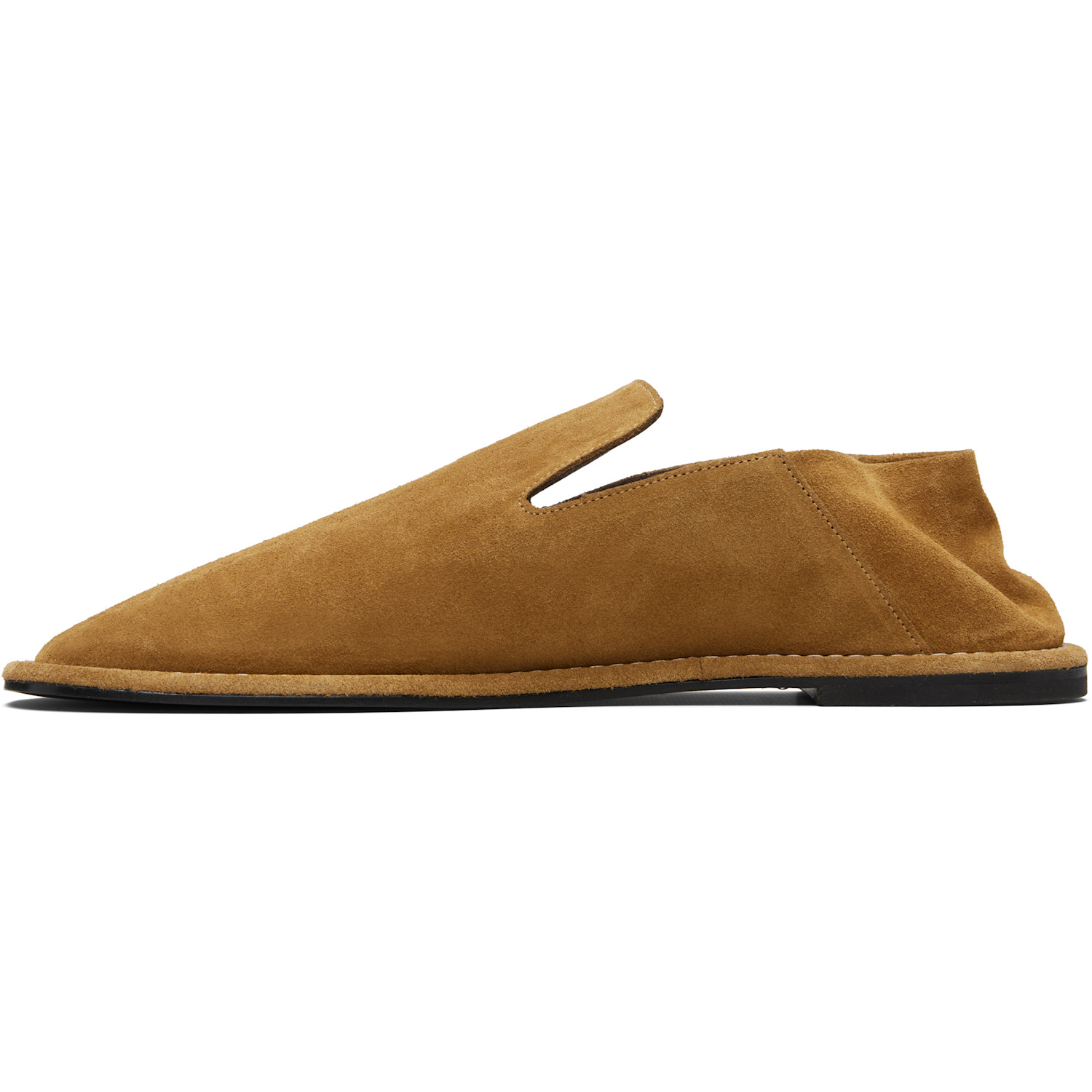  Ami Paris Tan Cow Leather Midi Loafers 