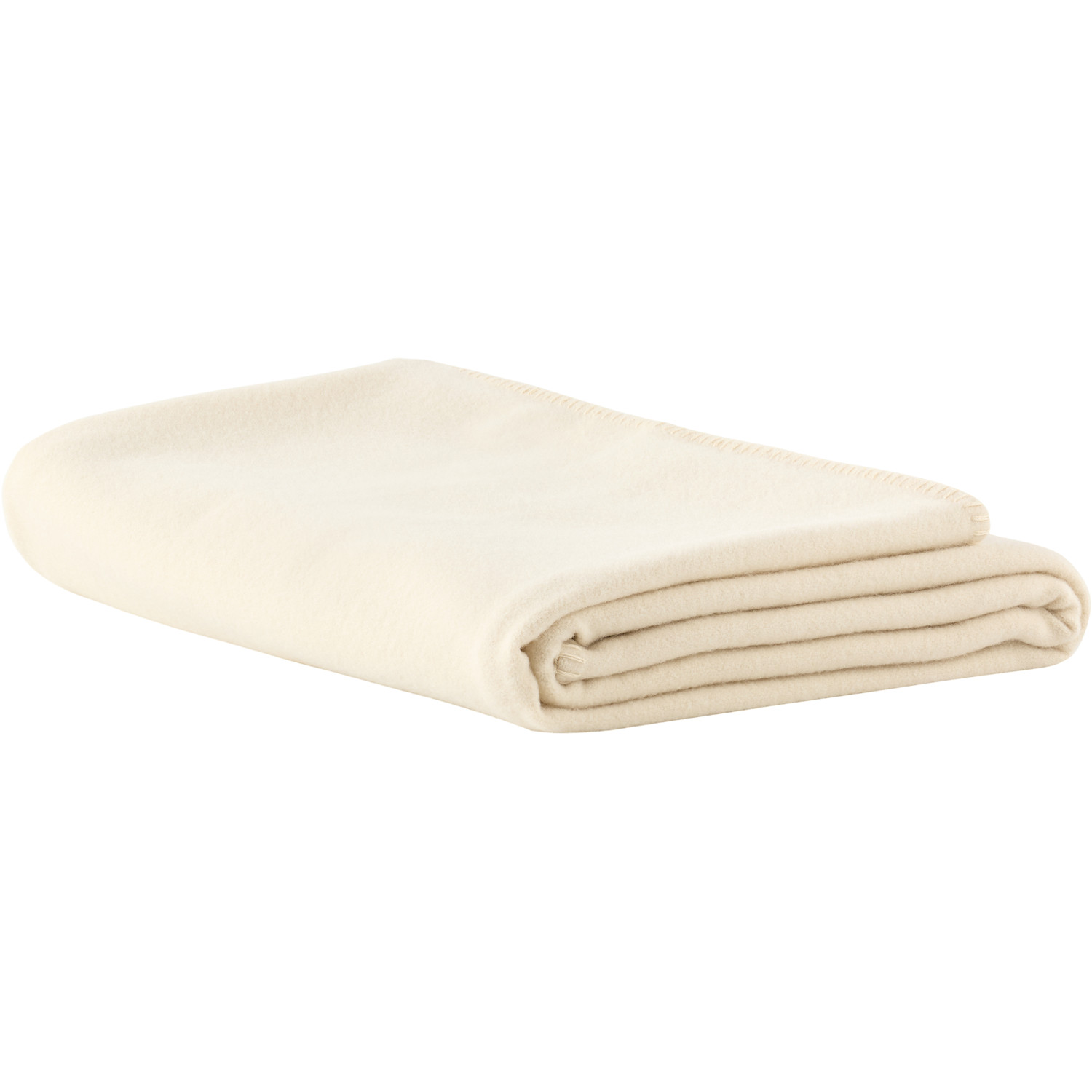  Tekla Off-white Lambswool Blanket 