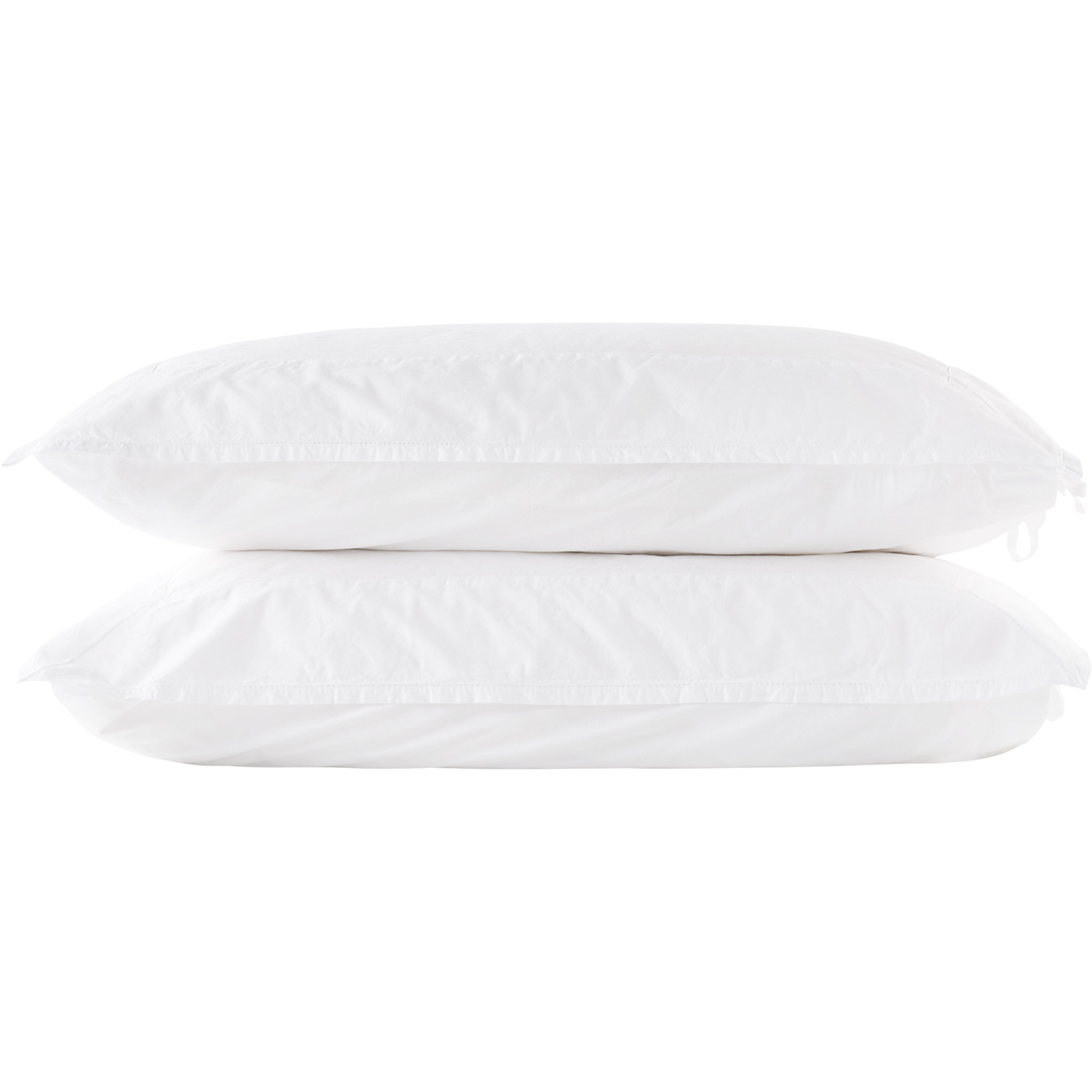  Tekla Two-pack White Odette Pillow Shams 