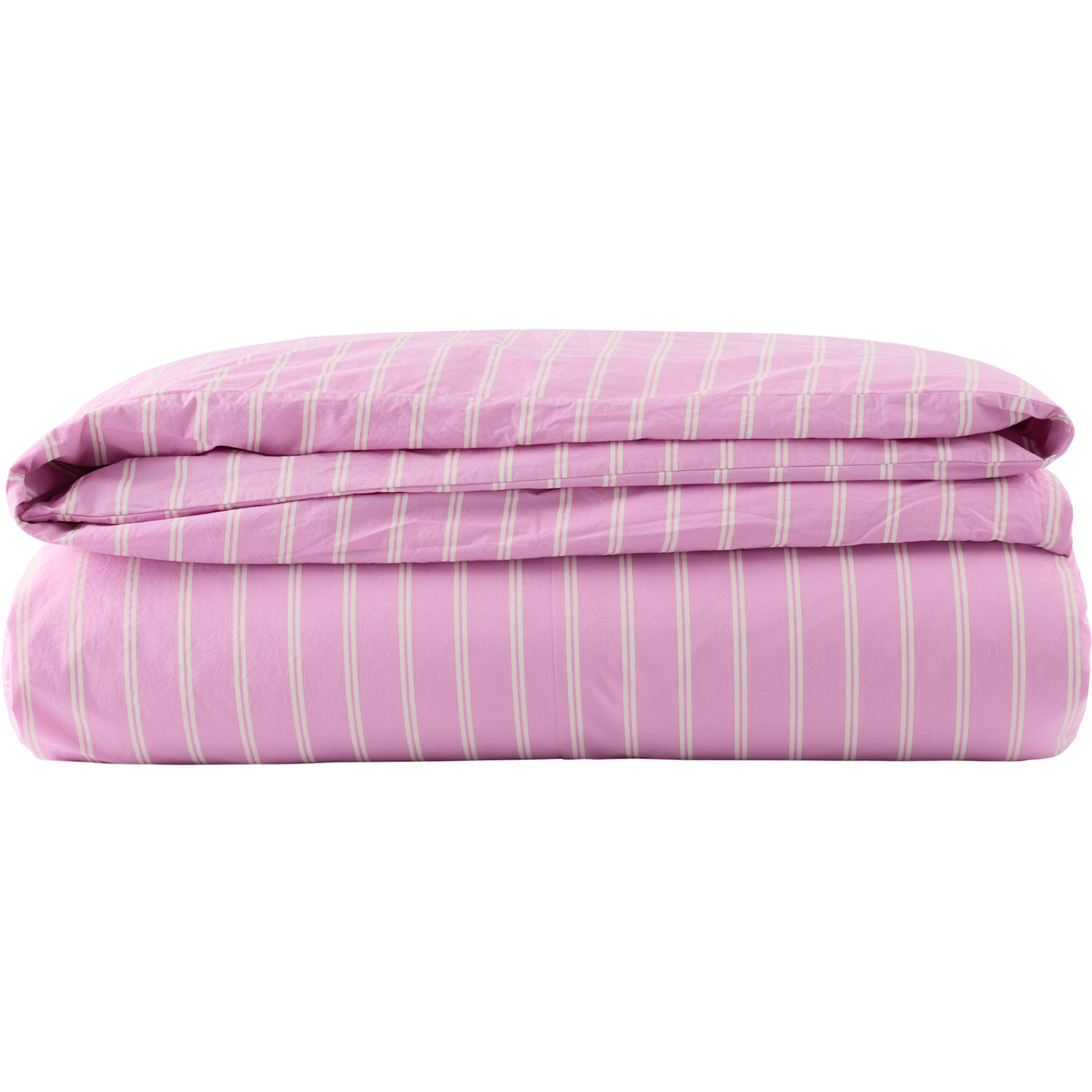  Tekla Pink Percale Duvet Cover, Queen 