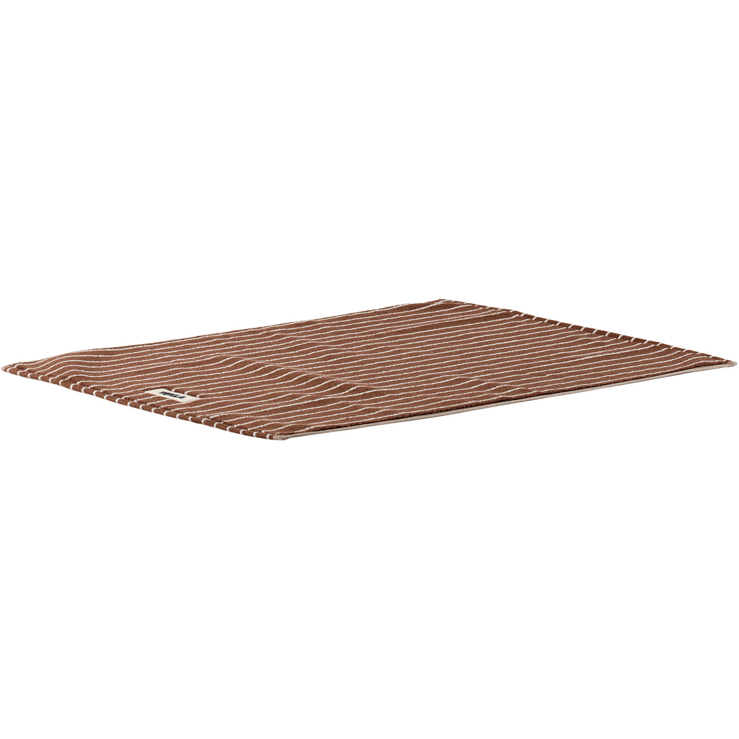  Tekla Brown Terry Bath Mat 
