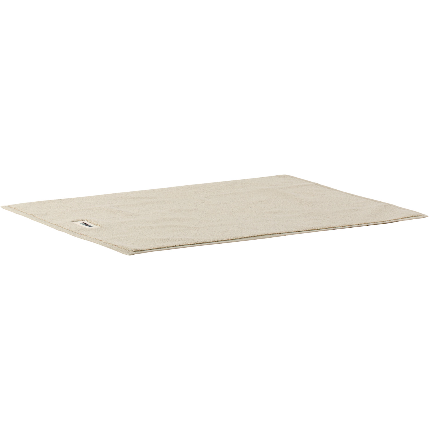  Tekla Beige Terry Bath Mat 