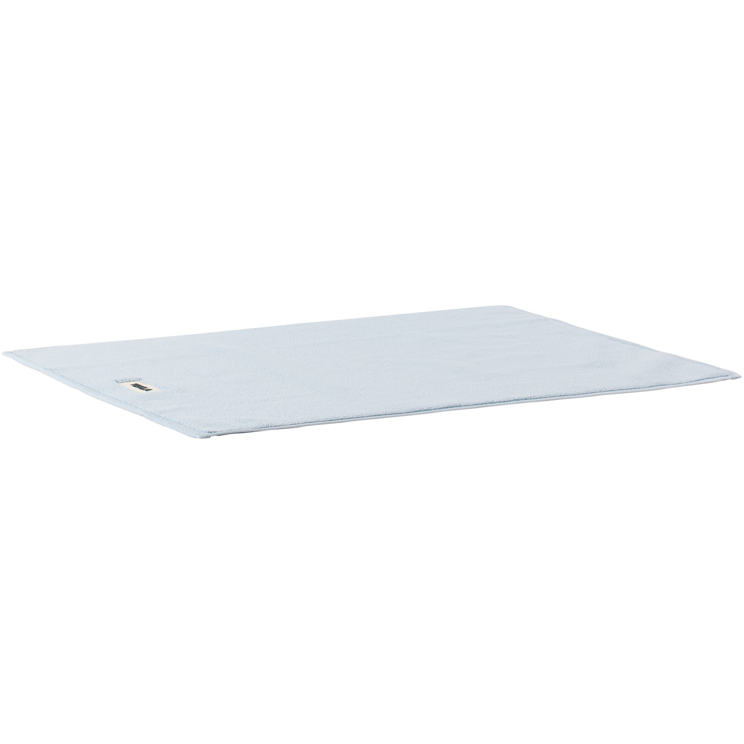  Tekla Blue Terry Bath Mat 