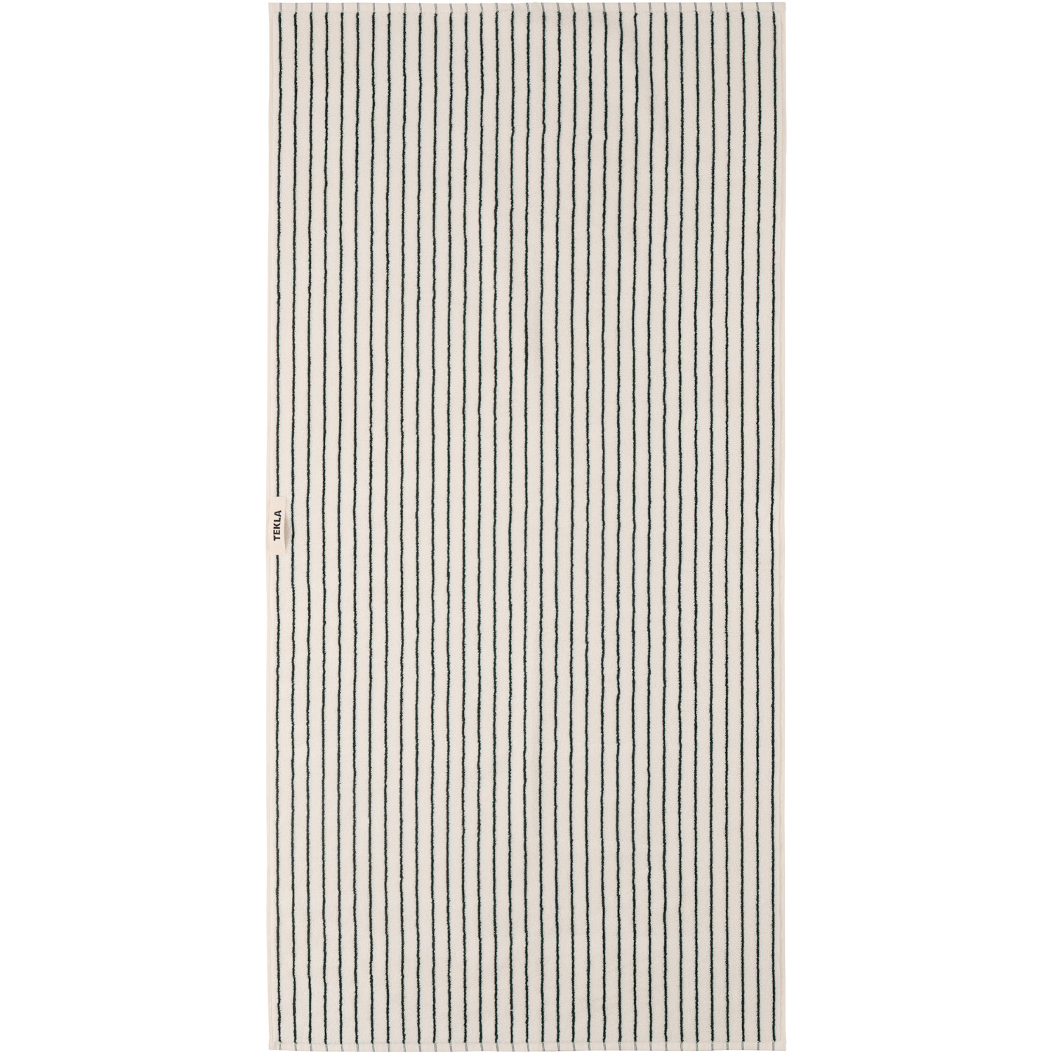  Tekla Green Striped Towel Set, 3 Pcs 