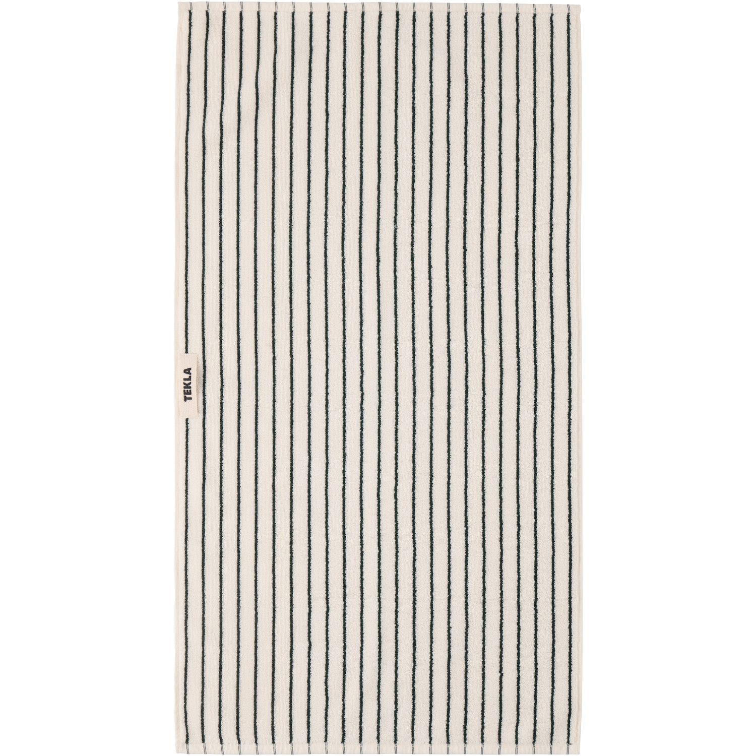  Tekla Green Striped Towel Set, 3 Pcs 