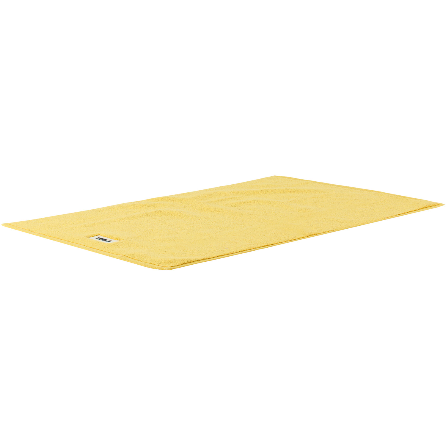  Tekla Yellow Terry Bath Mat 