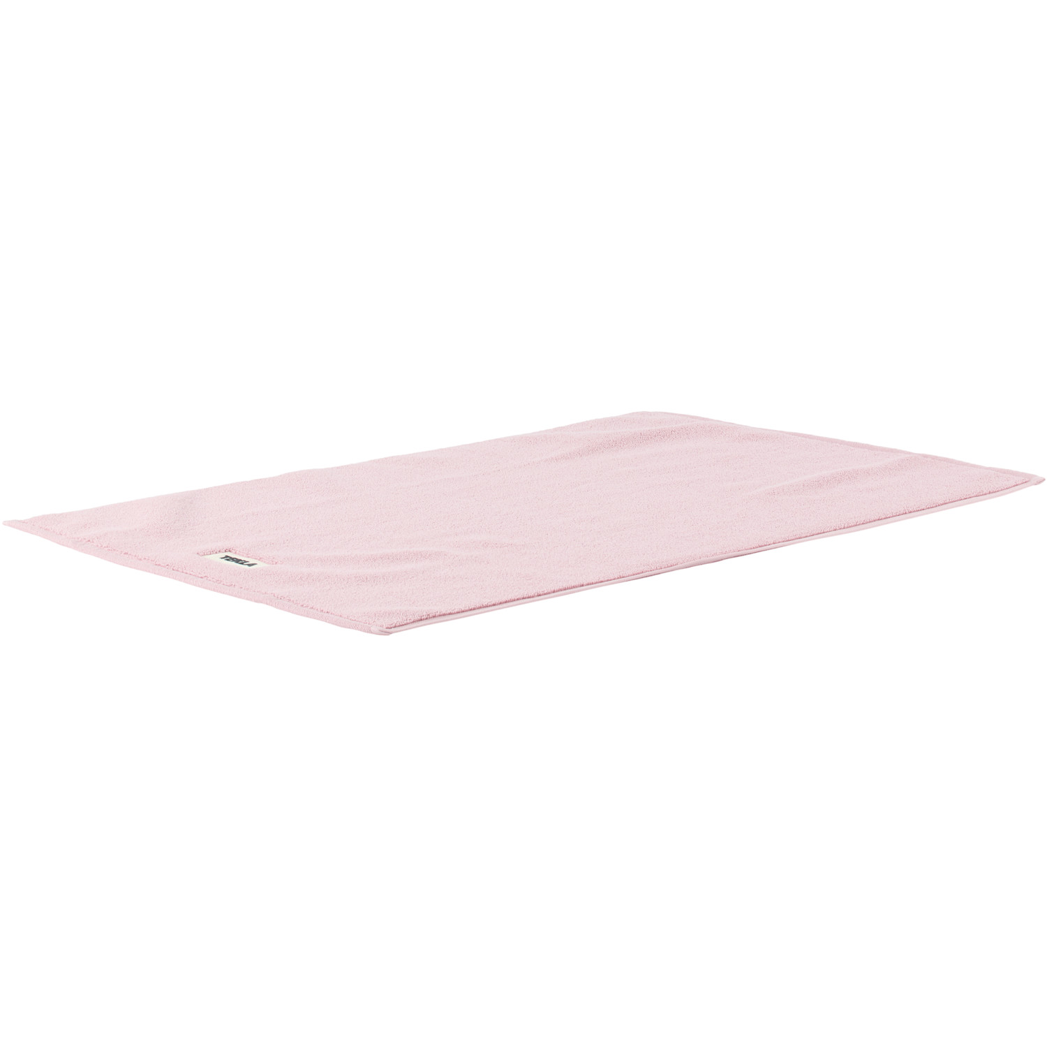 Tekla Pink Terry Bath Mat 