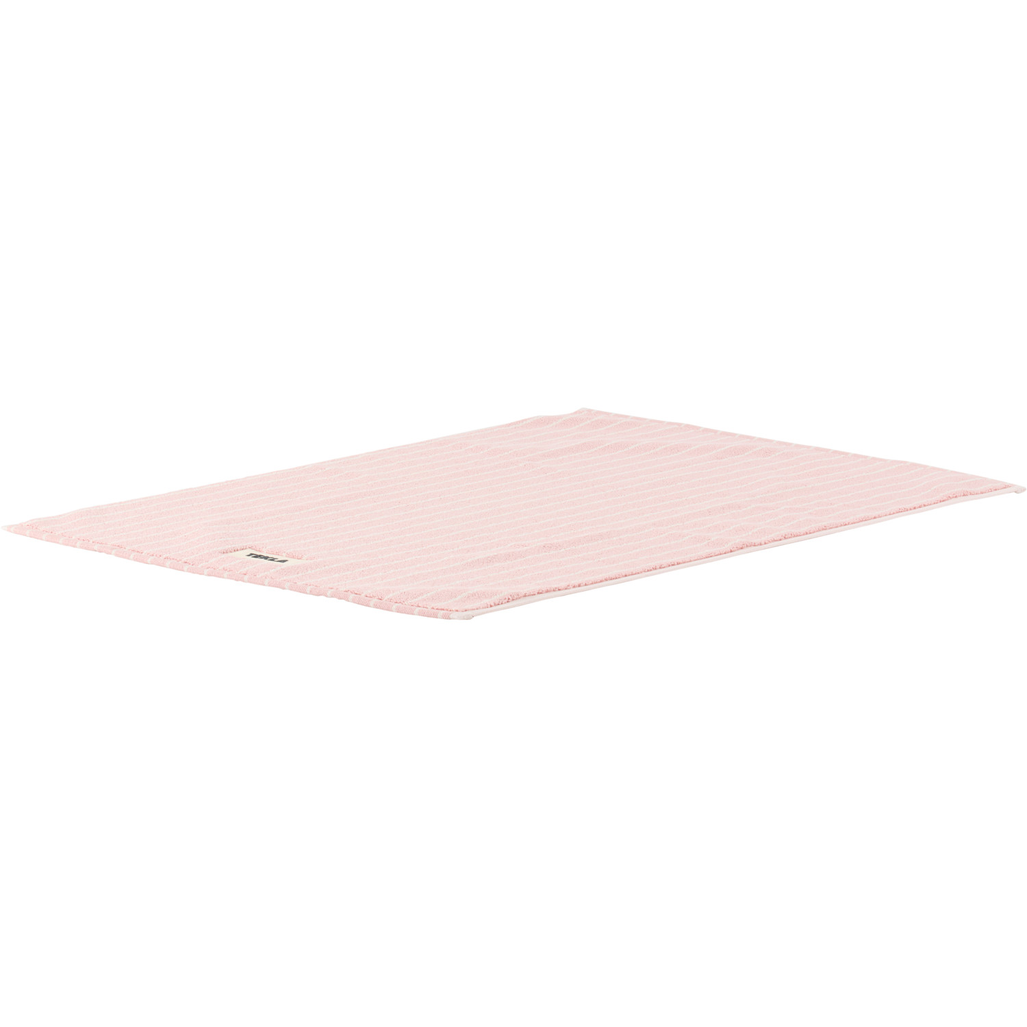  Tekla Pink Terry Bath Mat 