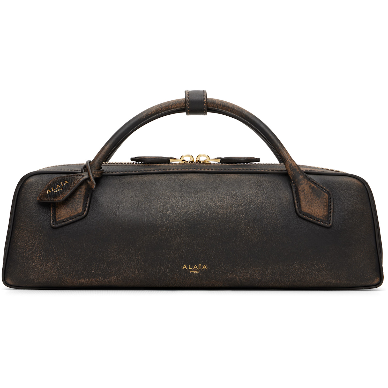 ALAÏA Brown 'Le Teckel' Bag