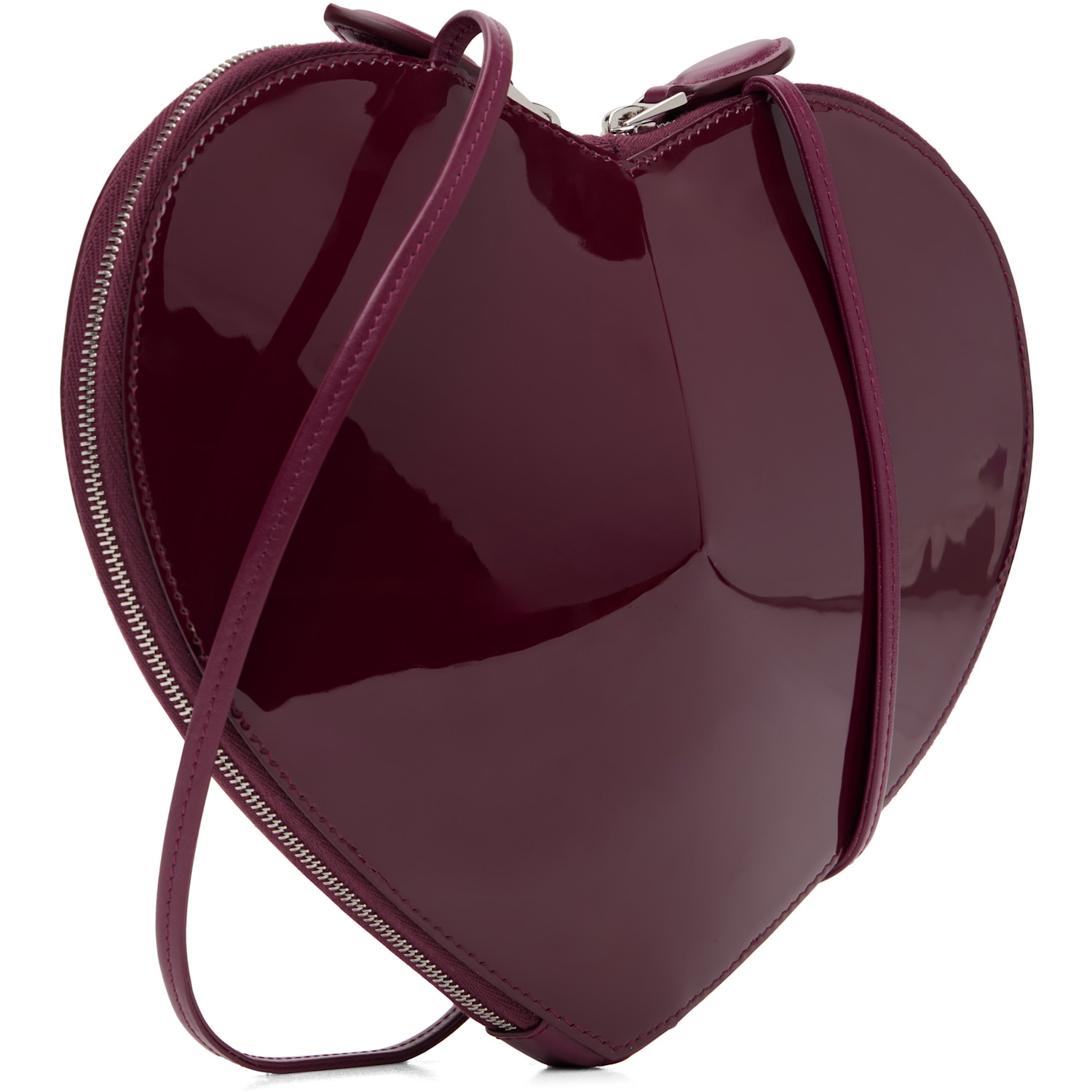 Alaïa Burgundy 'le Coeur' Bag 