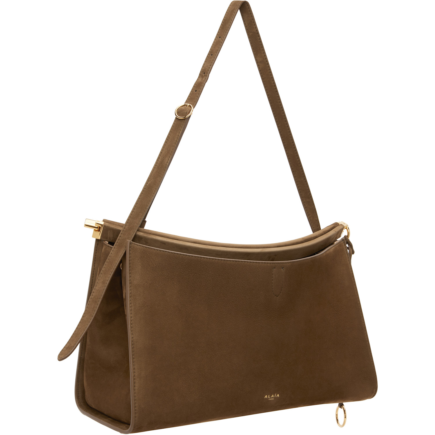  Alaïa Khaki 'le Click' Pocket 35 Bag 