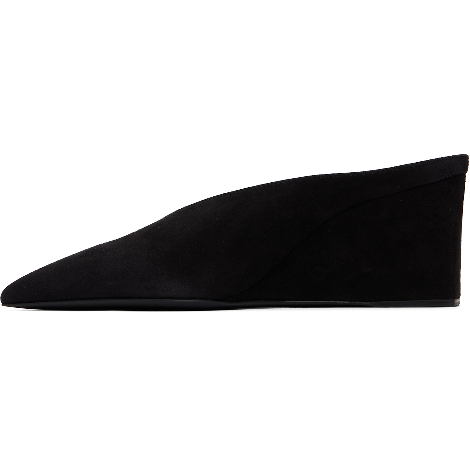  Alaïa Black Cube Wedge Mule Heels 