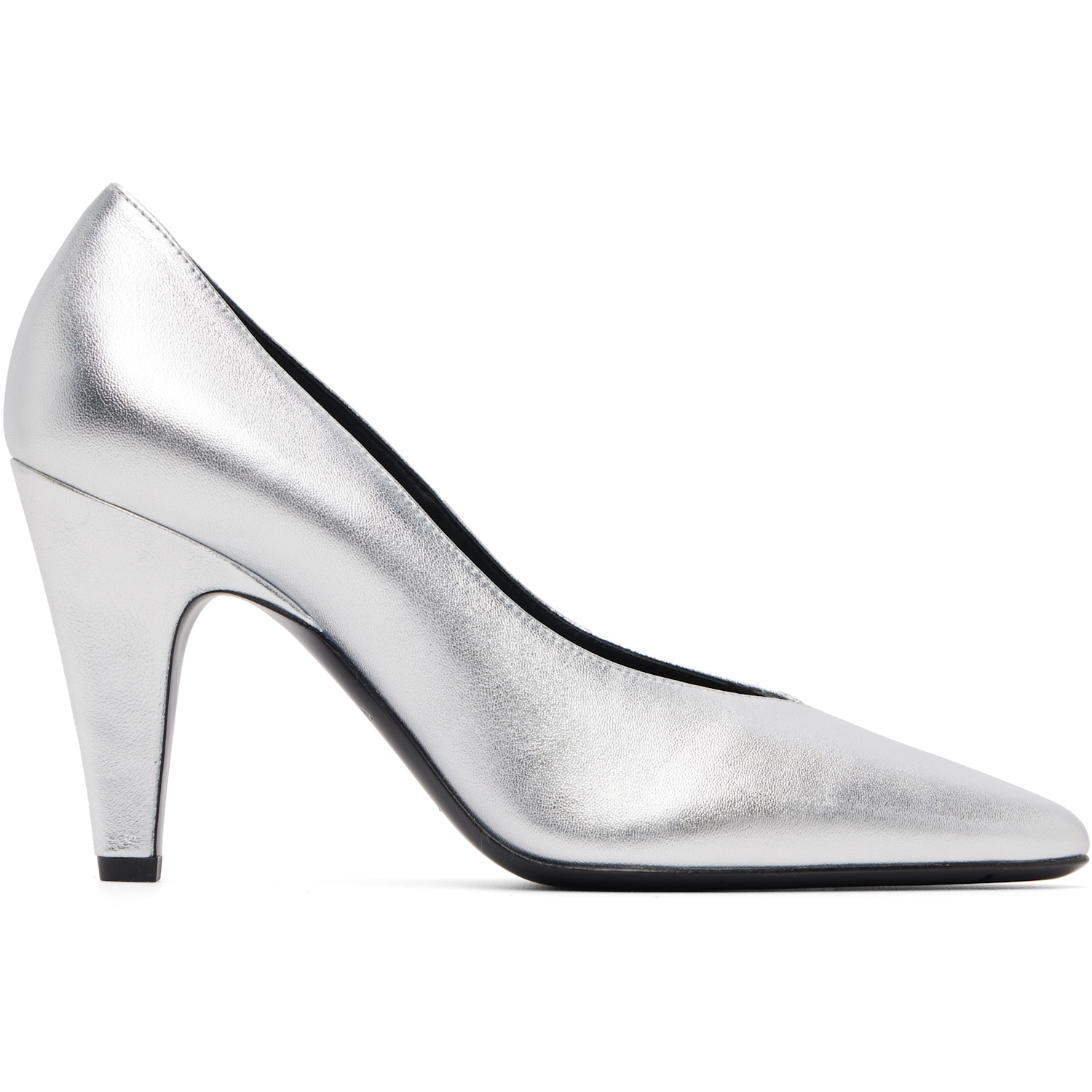 ALAÏA Silver Cone Heels