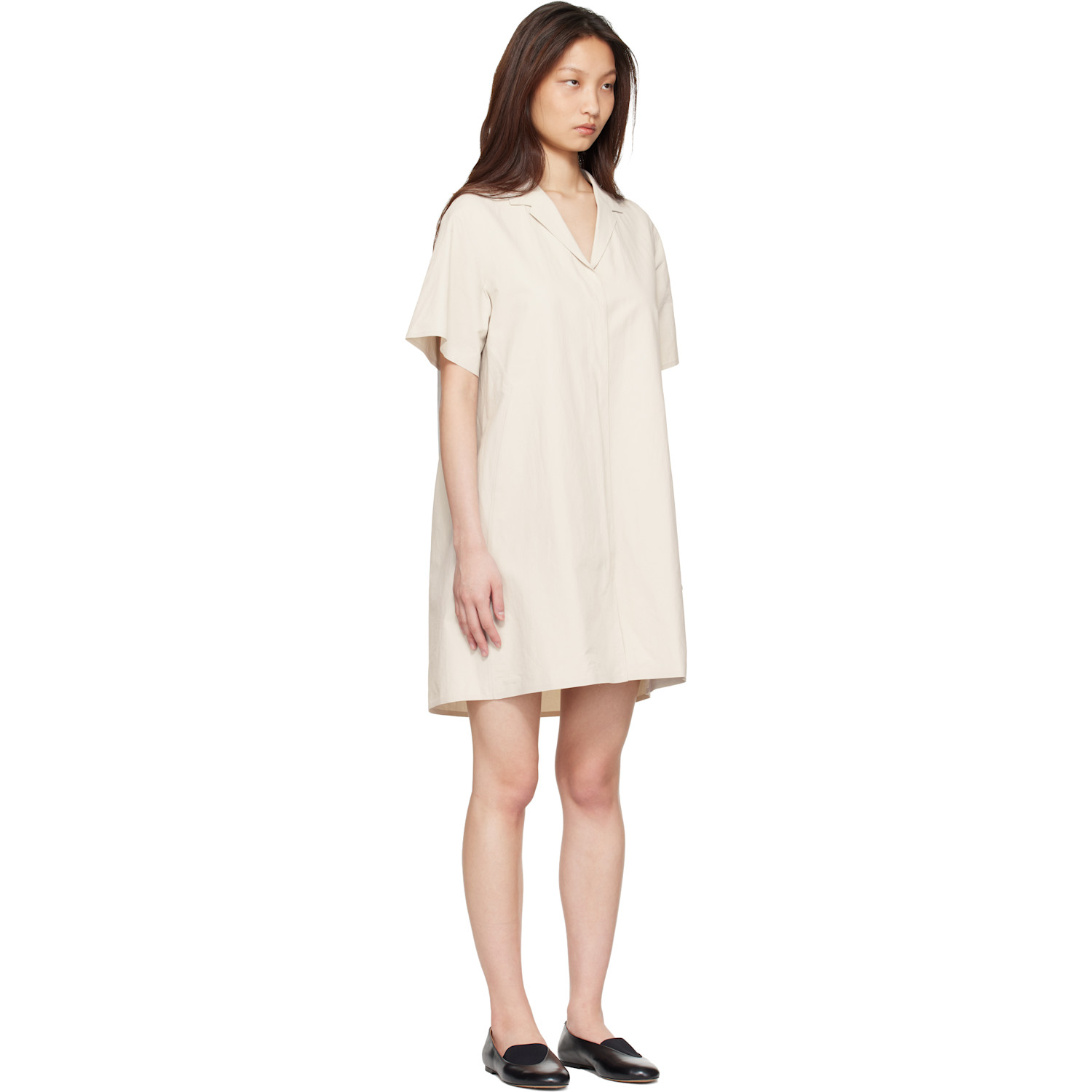  Veilance Off-white Diantric Sl Midi Dress 