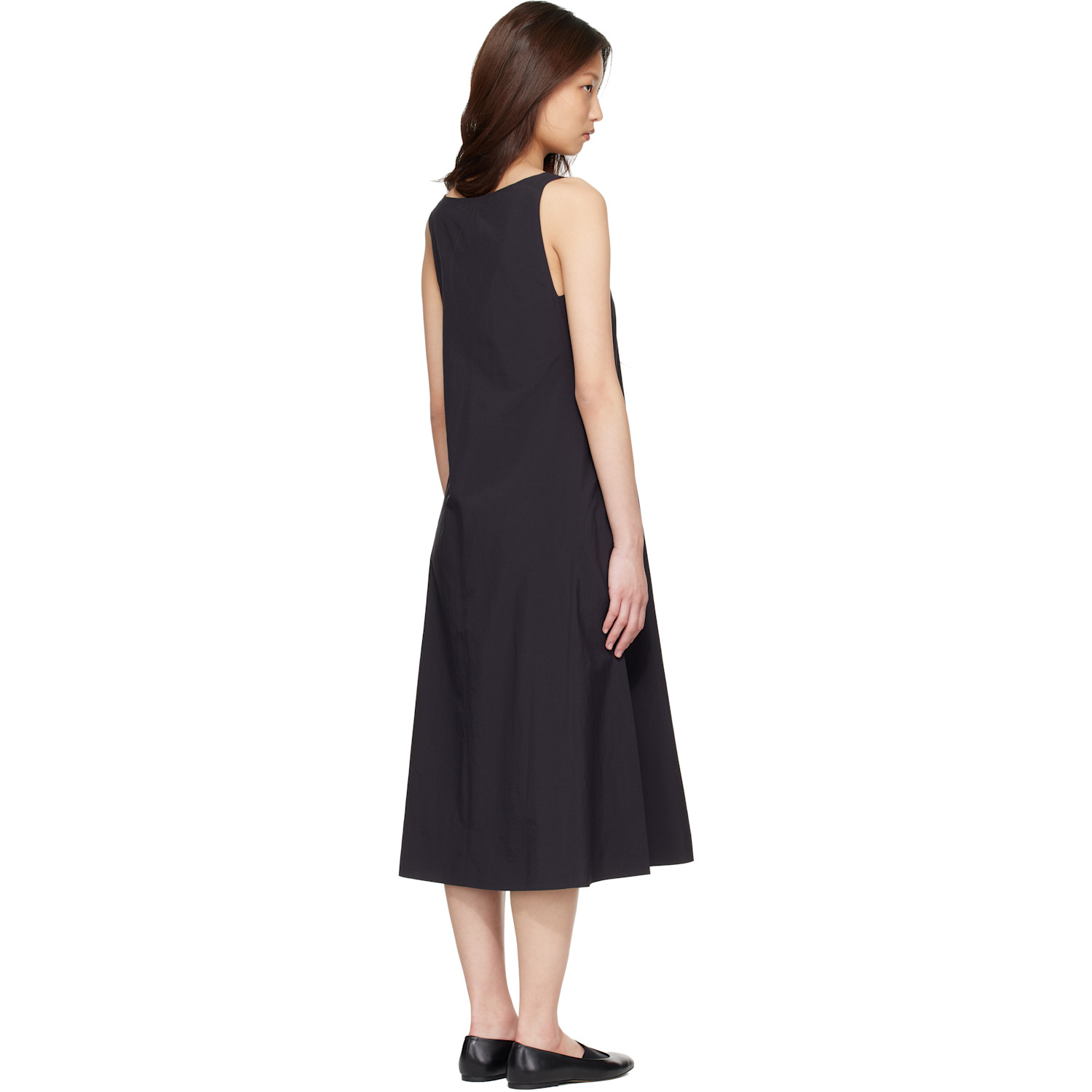  Veilance Black Cila Sl Maxi Dress 