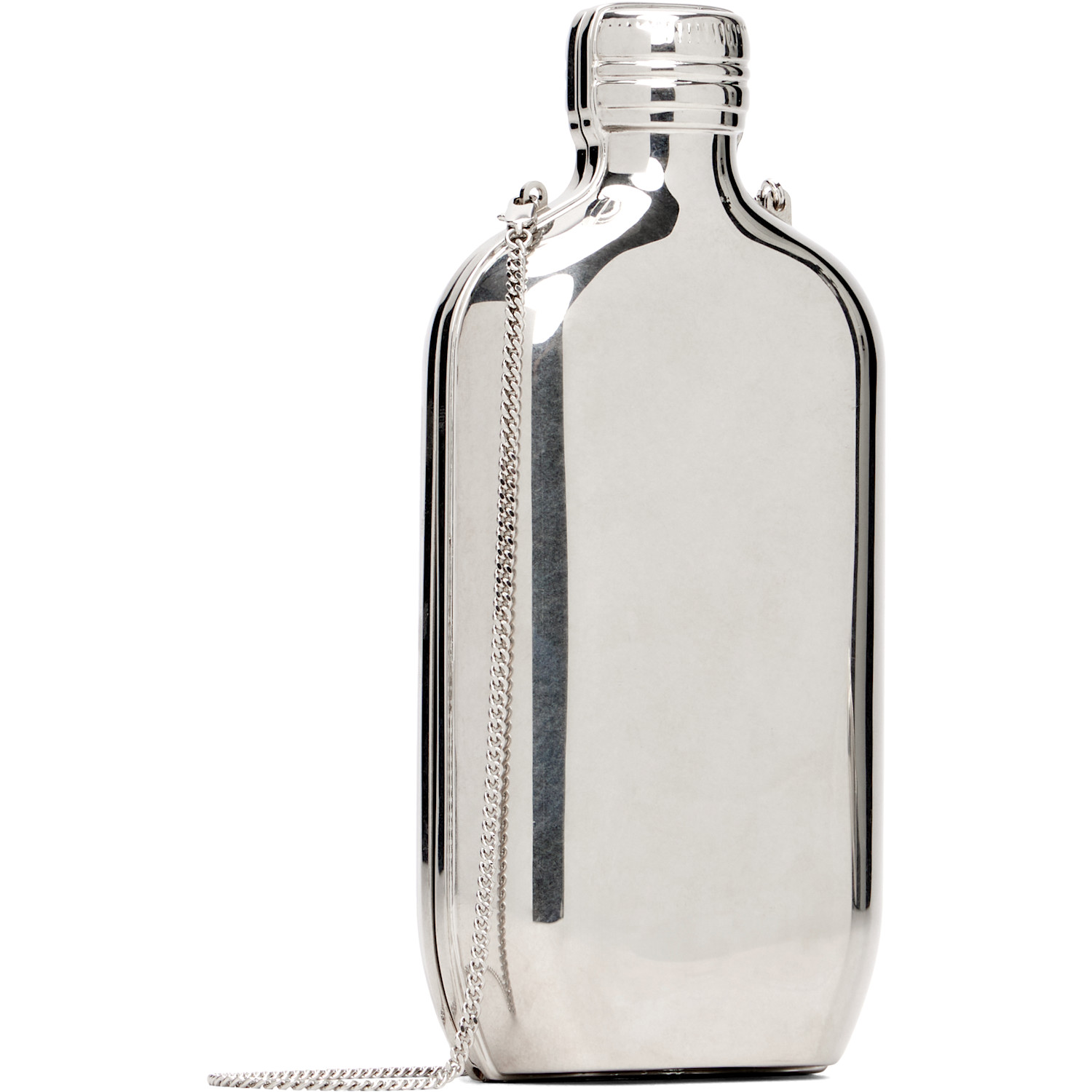  Calvin Klein Collection Silver 'the One' Clutch 
