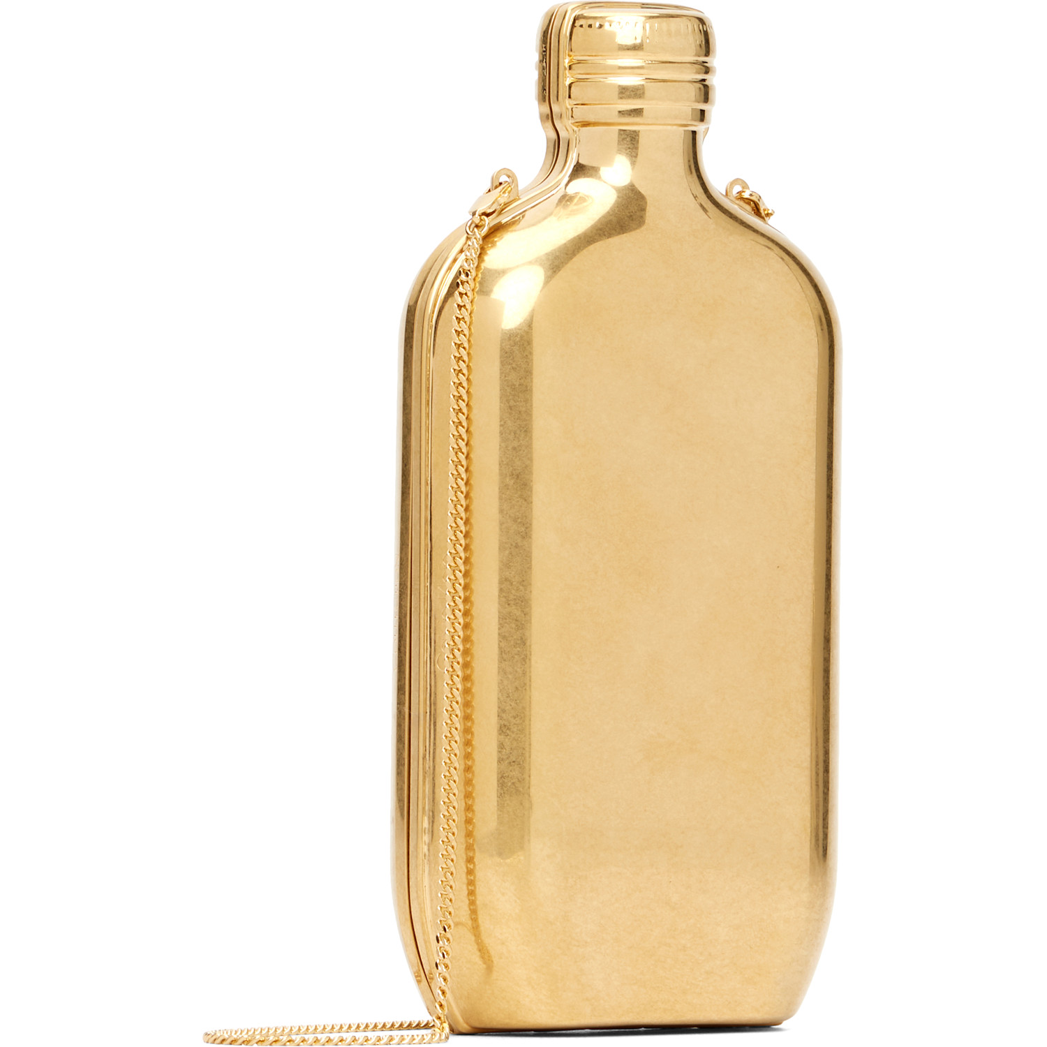  Calvin Klein Collection Gold 'the One' Clutch 