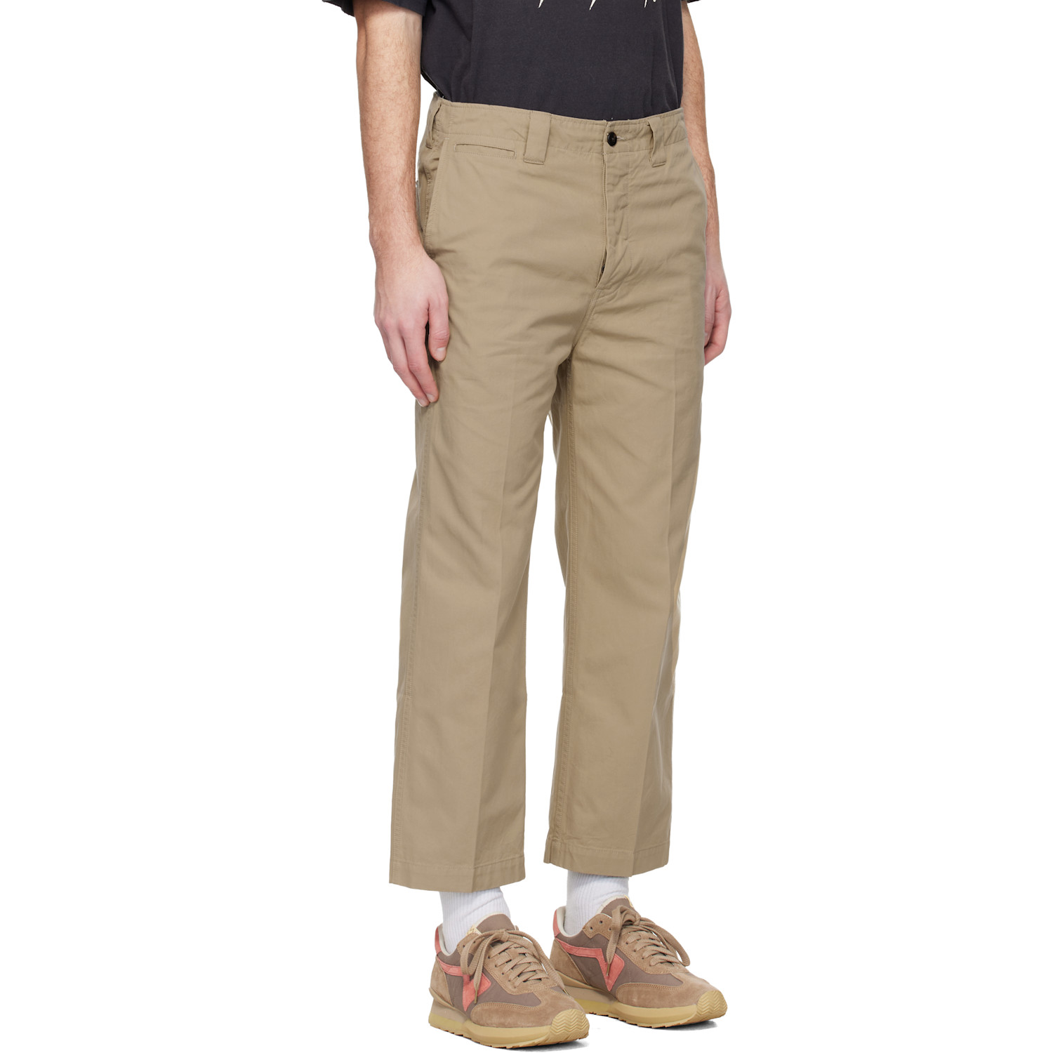  Visvim Beige Leaguers Chino Trousers 