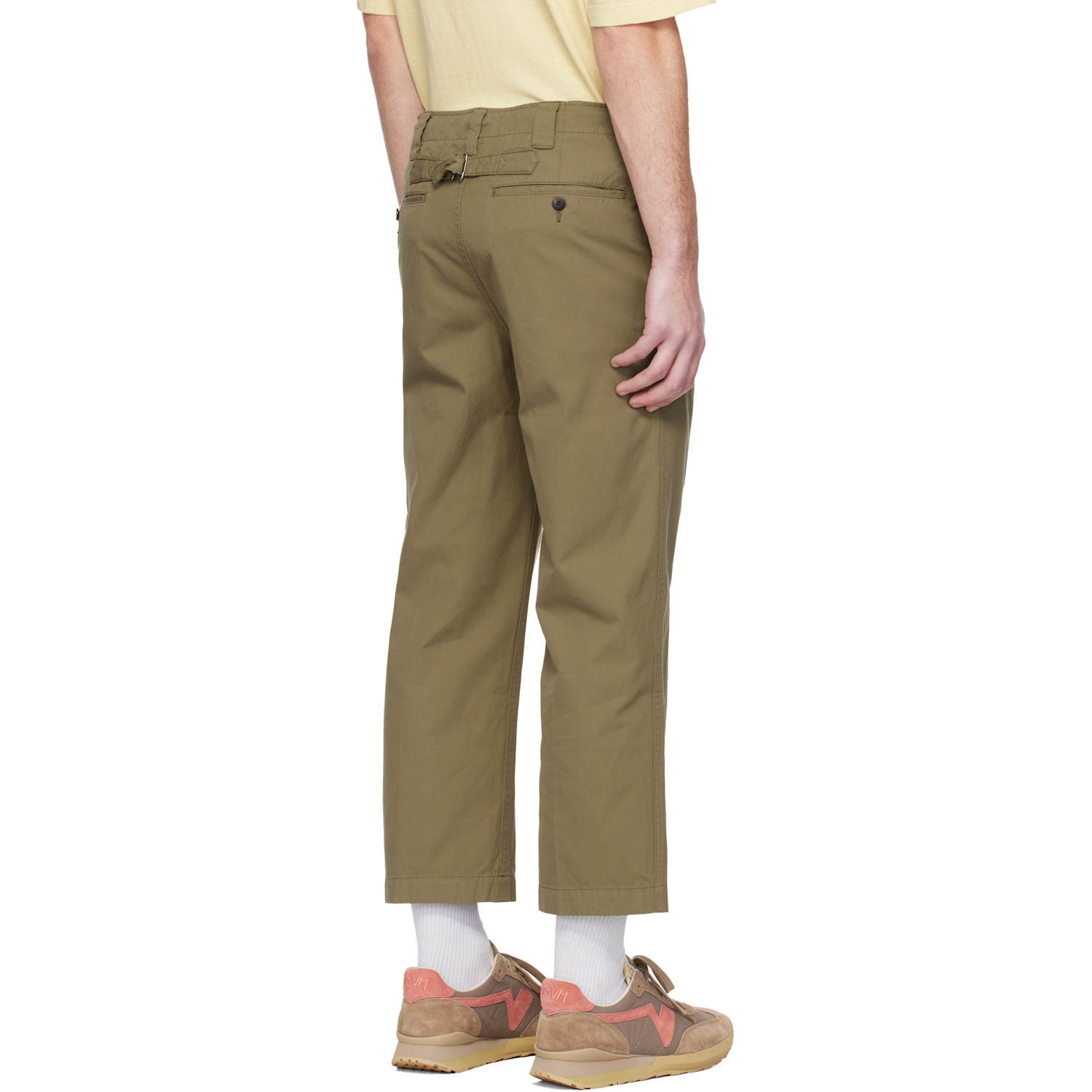  Visvim Khaki Leaguers Chino Trousers 
