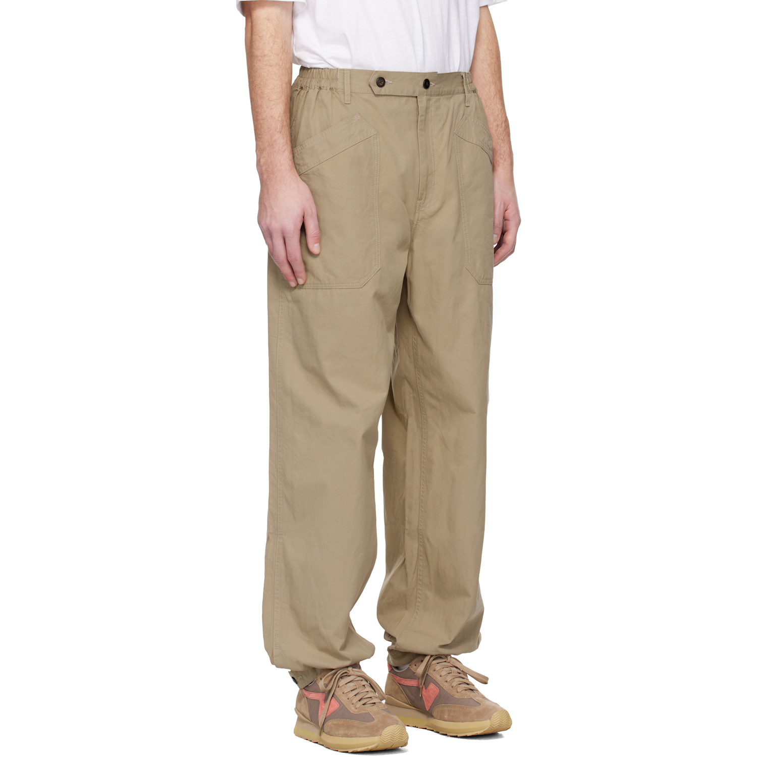 Visvim Beige Carrol Trousers 
