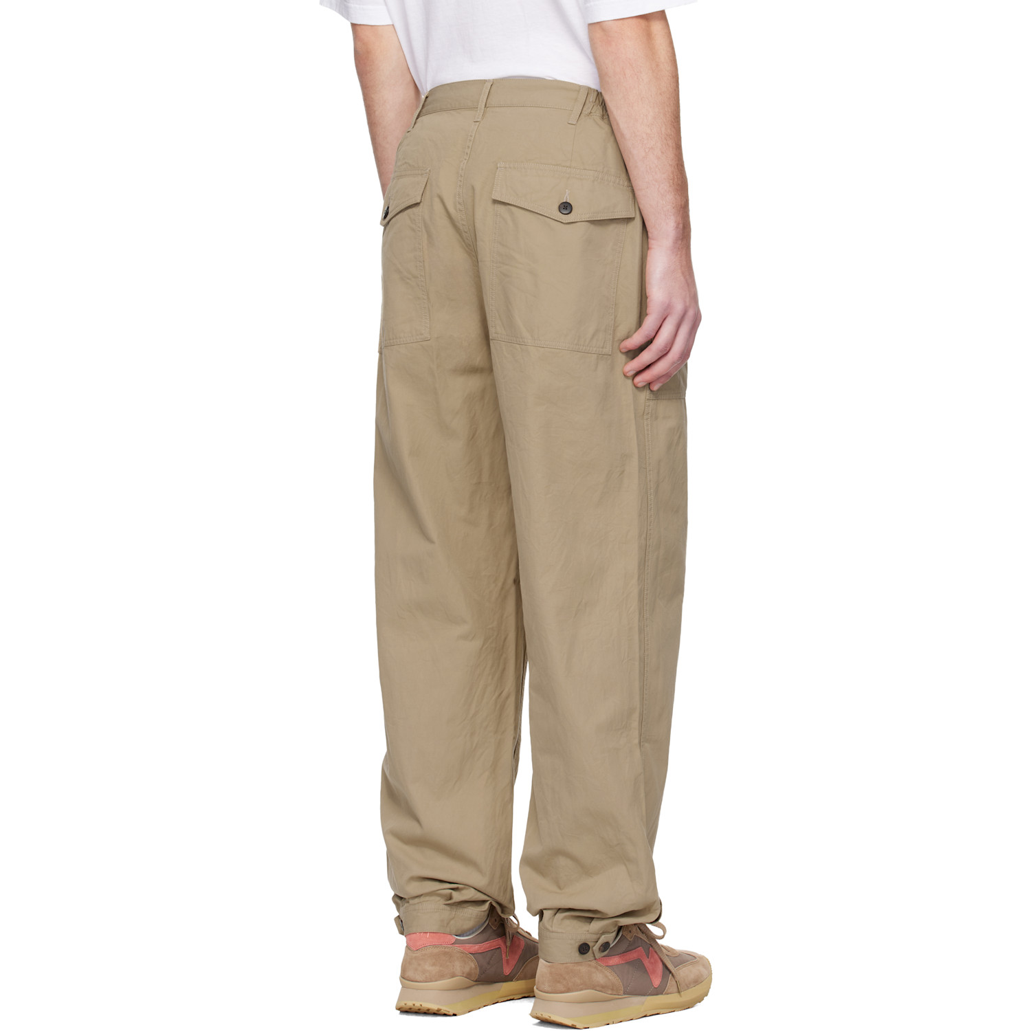  Visvim Beige Carrol Trousers 