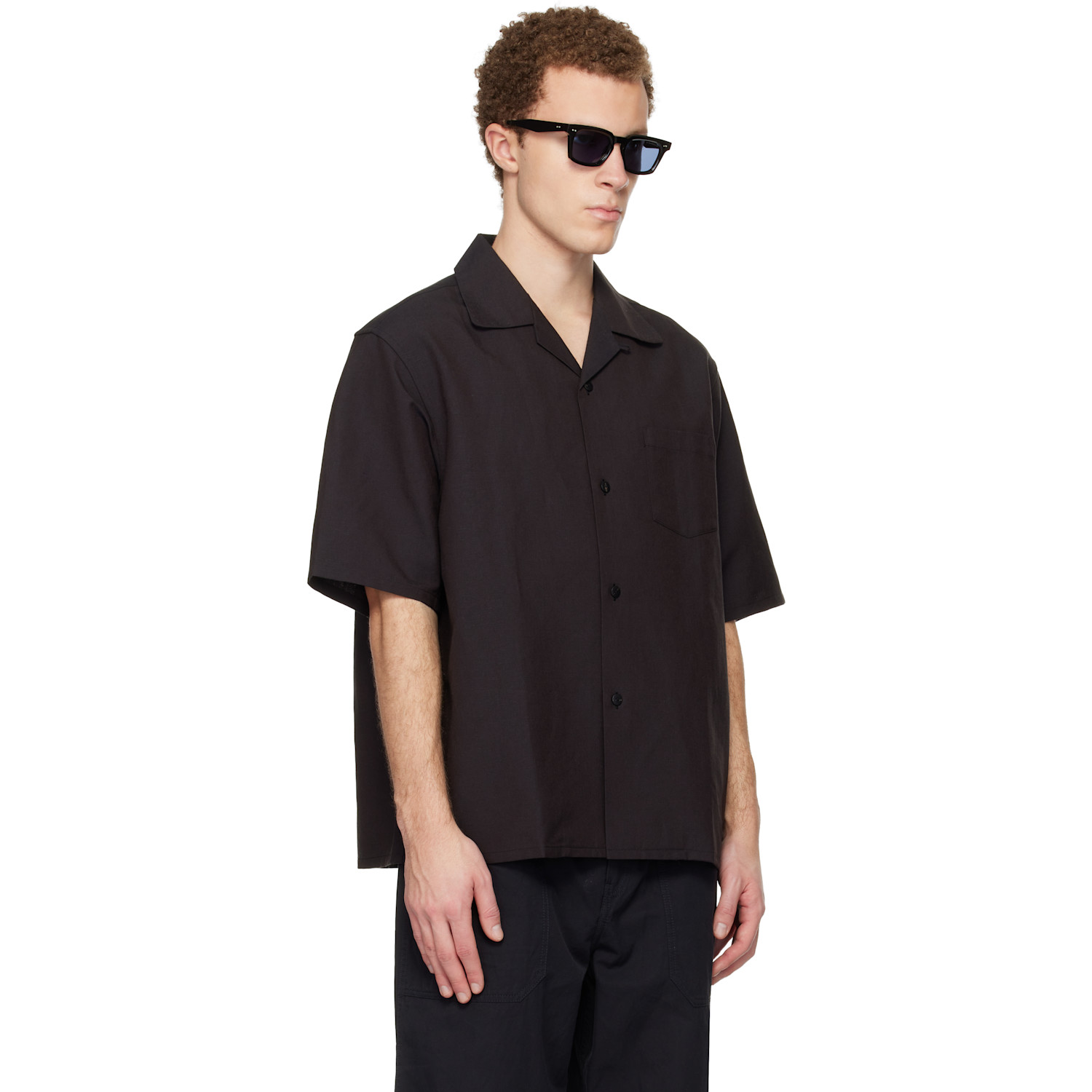  Visvim Black Keesey Sp S/s Shirt 