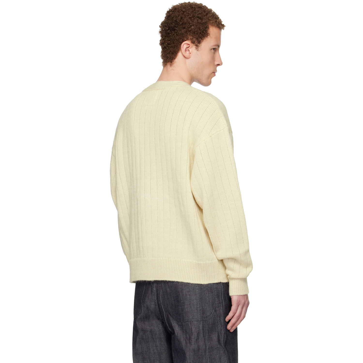  Visvim Off-white Knit Cardigan 