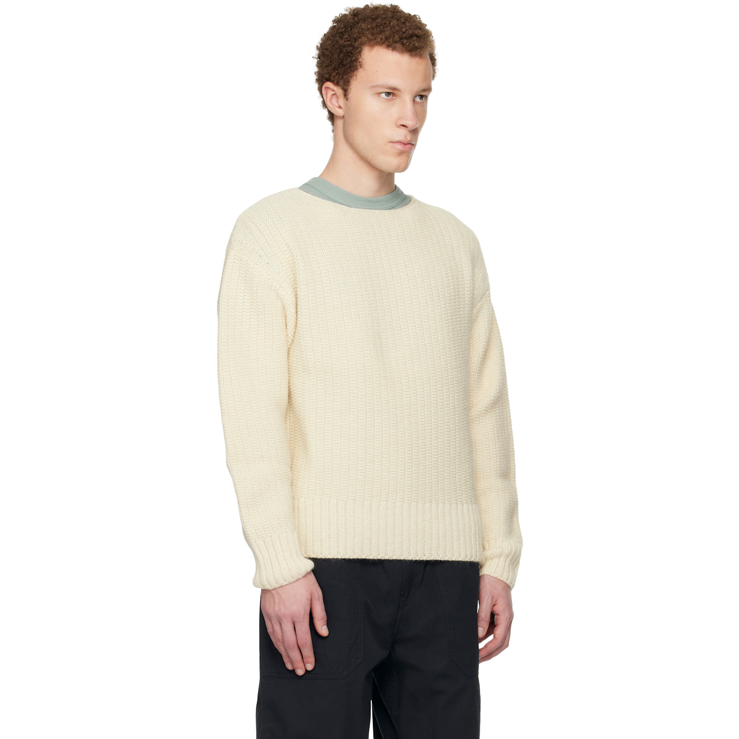  Visvim Off-white Knit Sweater 