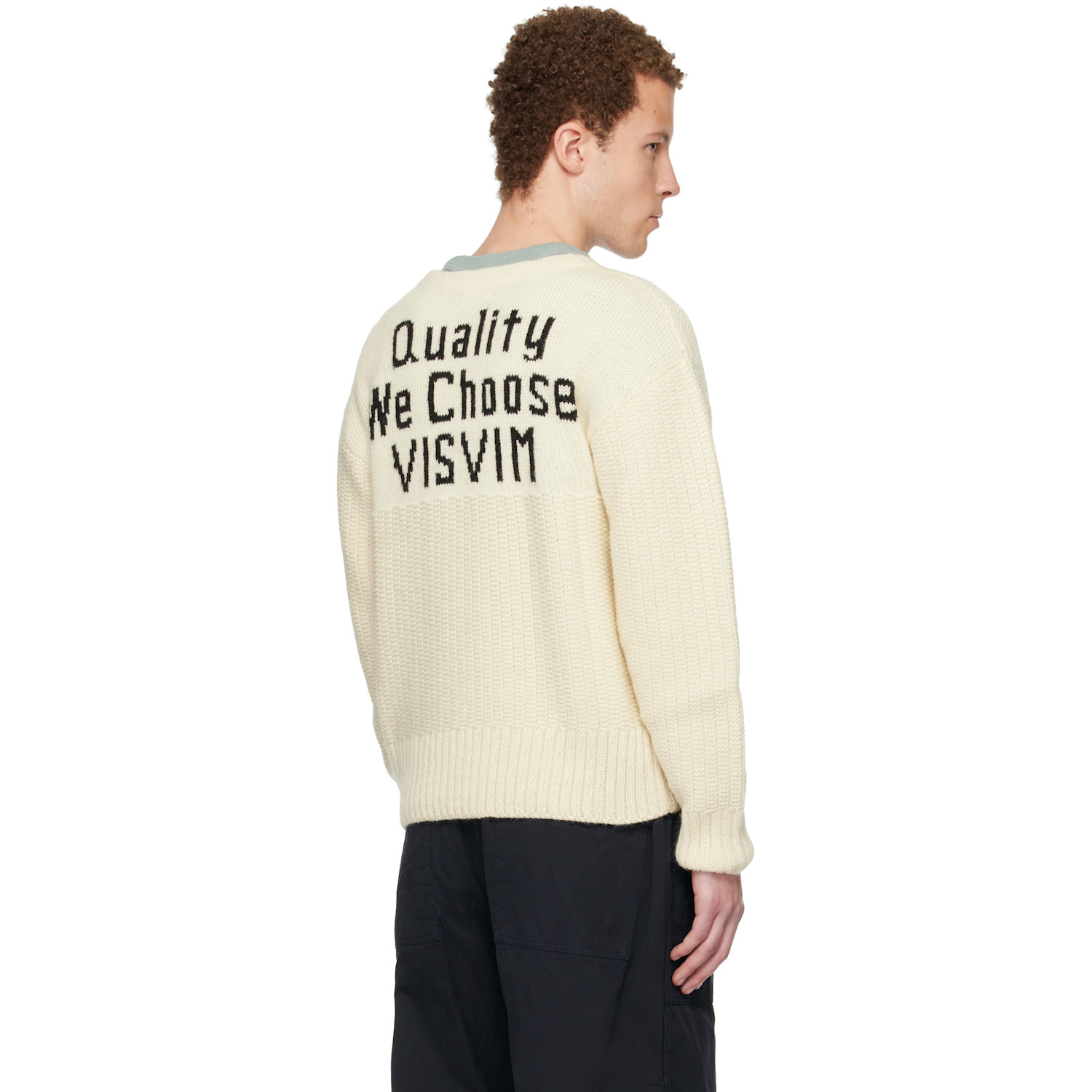  Visvim Off-white Knit Sweater 