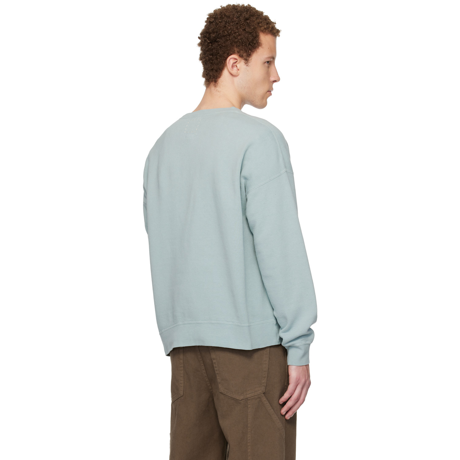  Visvim Green Jumbo Sb L/s Dmgd Sweatshirt 