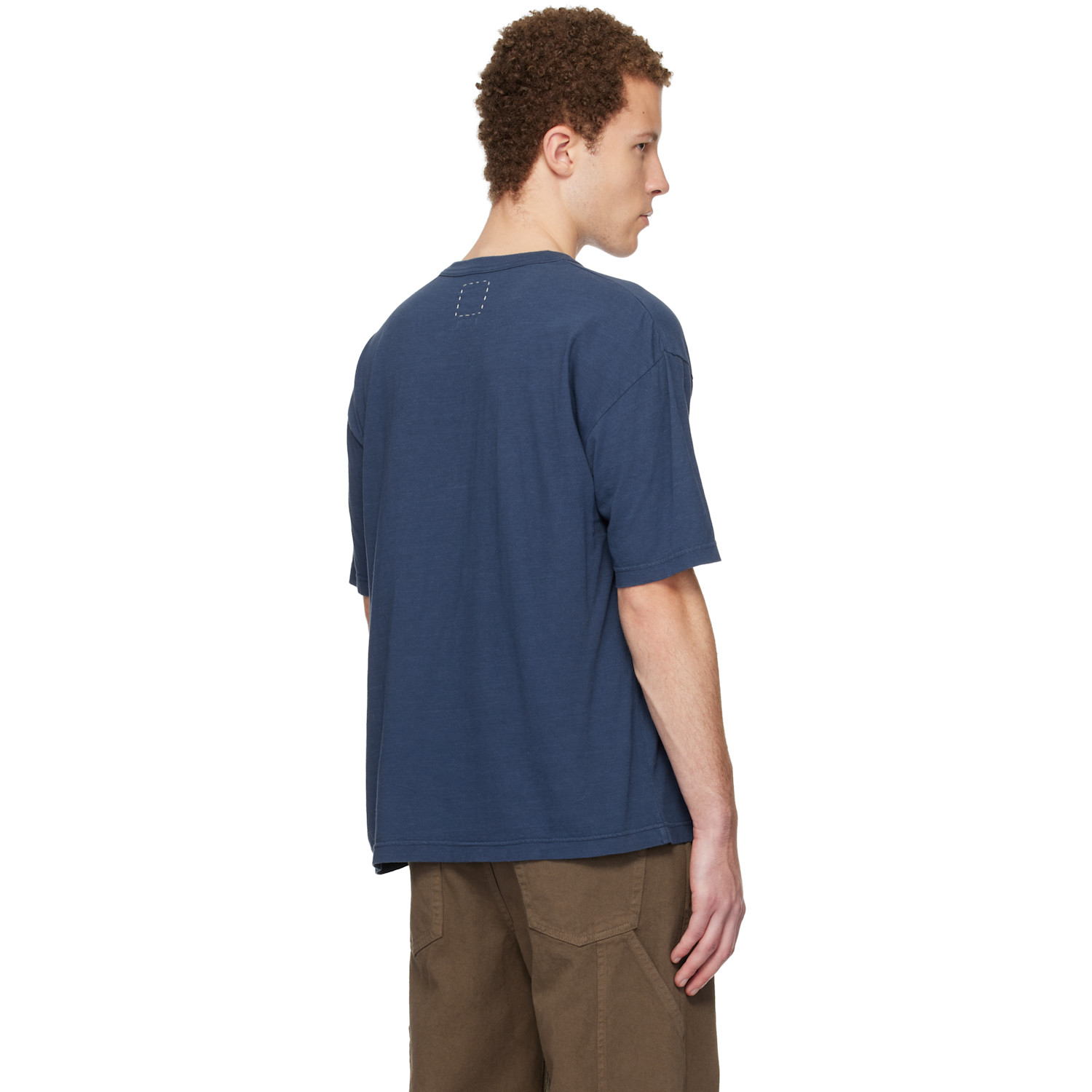  Visvim Blue Jumbo S/s Dmgd T-shirt 