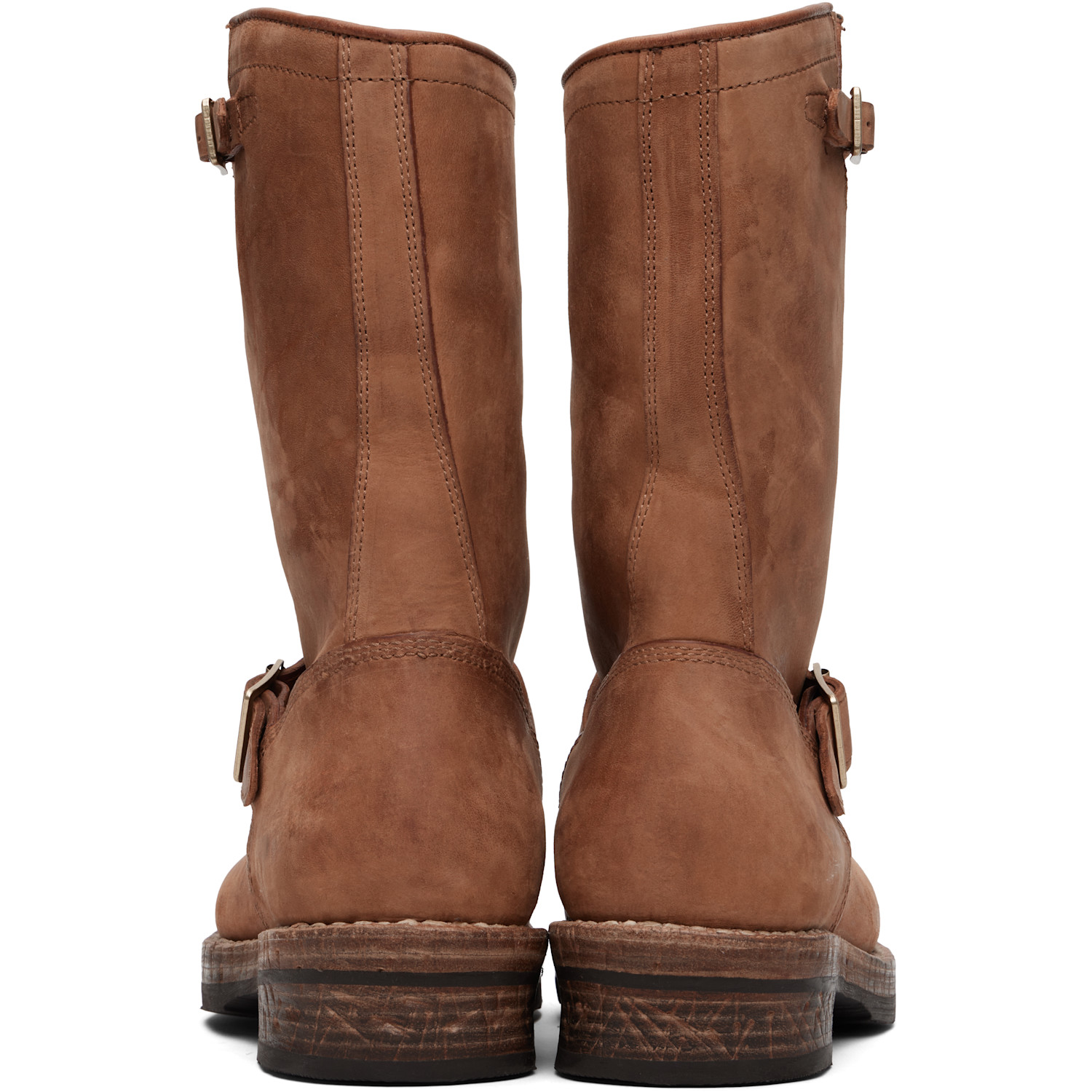  Visvim Brown T.w.o. Folk Boots 