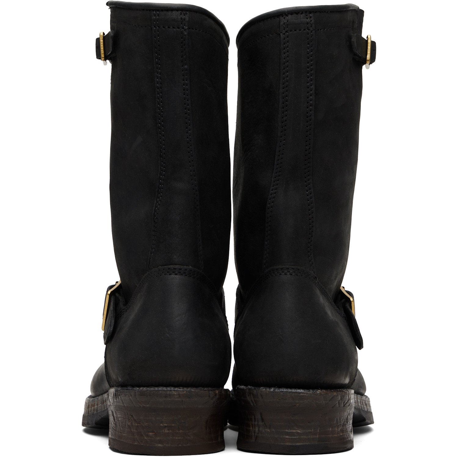  Visvim Black T.w.o. Folk Boots 