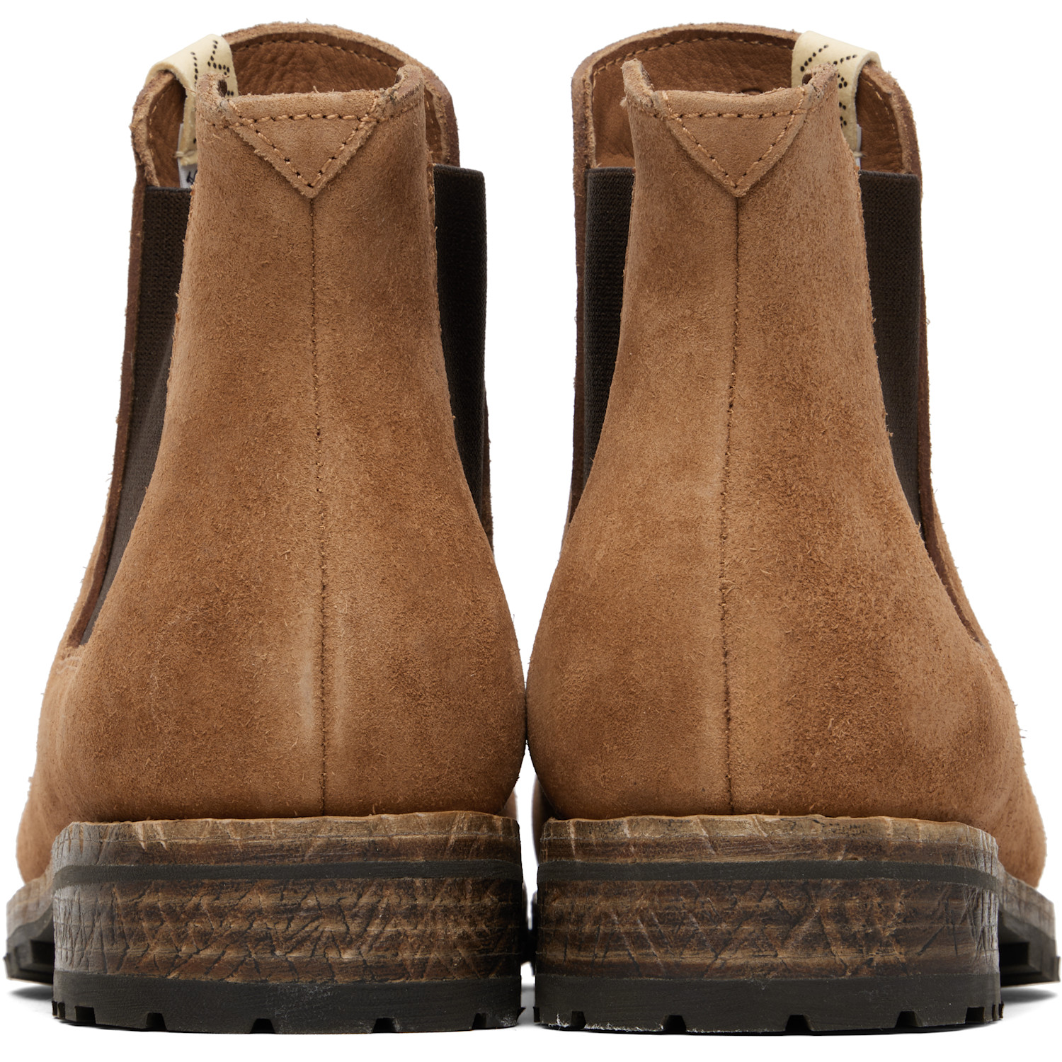  Visvim Brown Gornergrat Mid-folk Chelsea Boots 