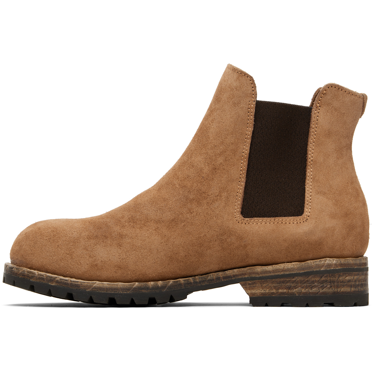  Visvim Brown Gornergrat Mid-folk Chelsea Boots 