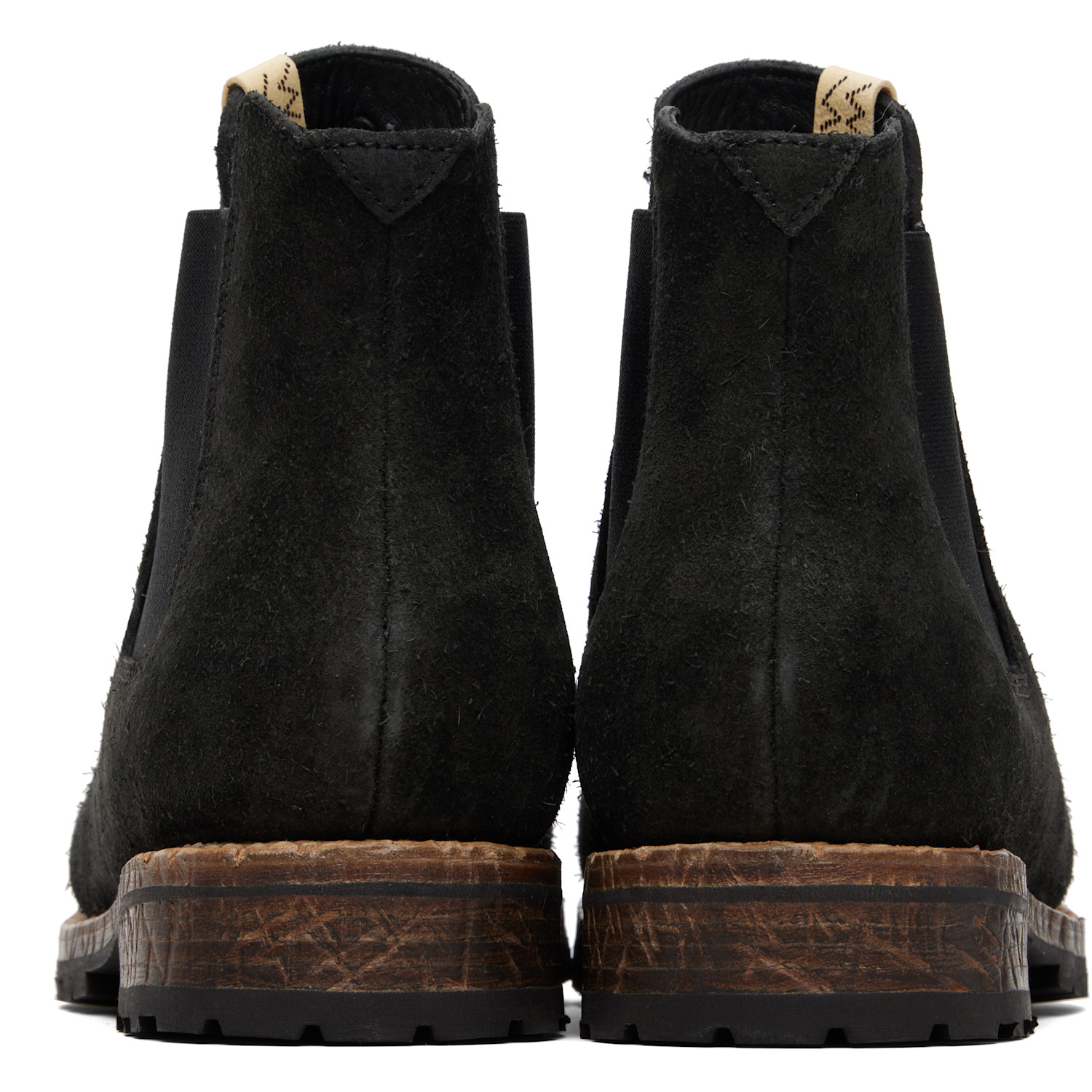  Visvim Black Gornergrat Mid-folk Chelsea Boots 