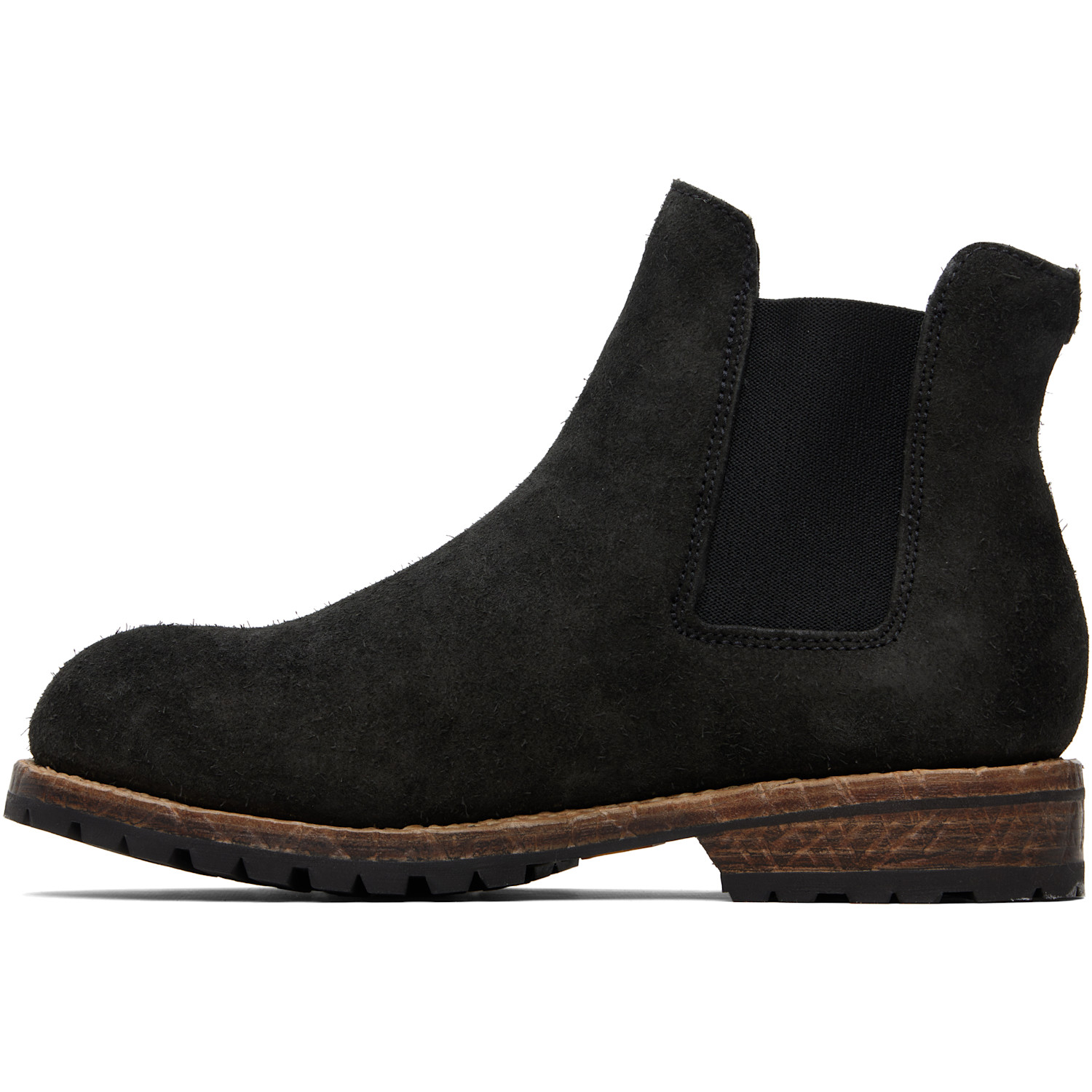  Visvim Black Gornergrat Mid-folk Chelsea Boots 