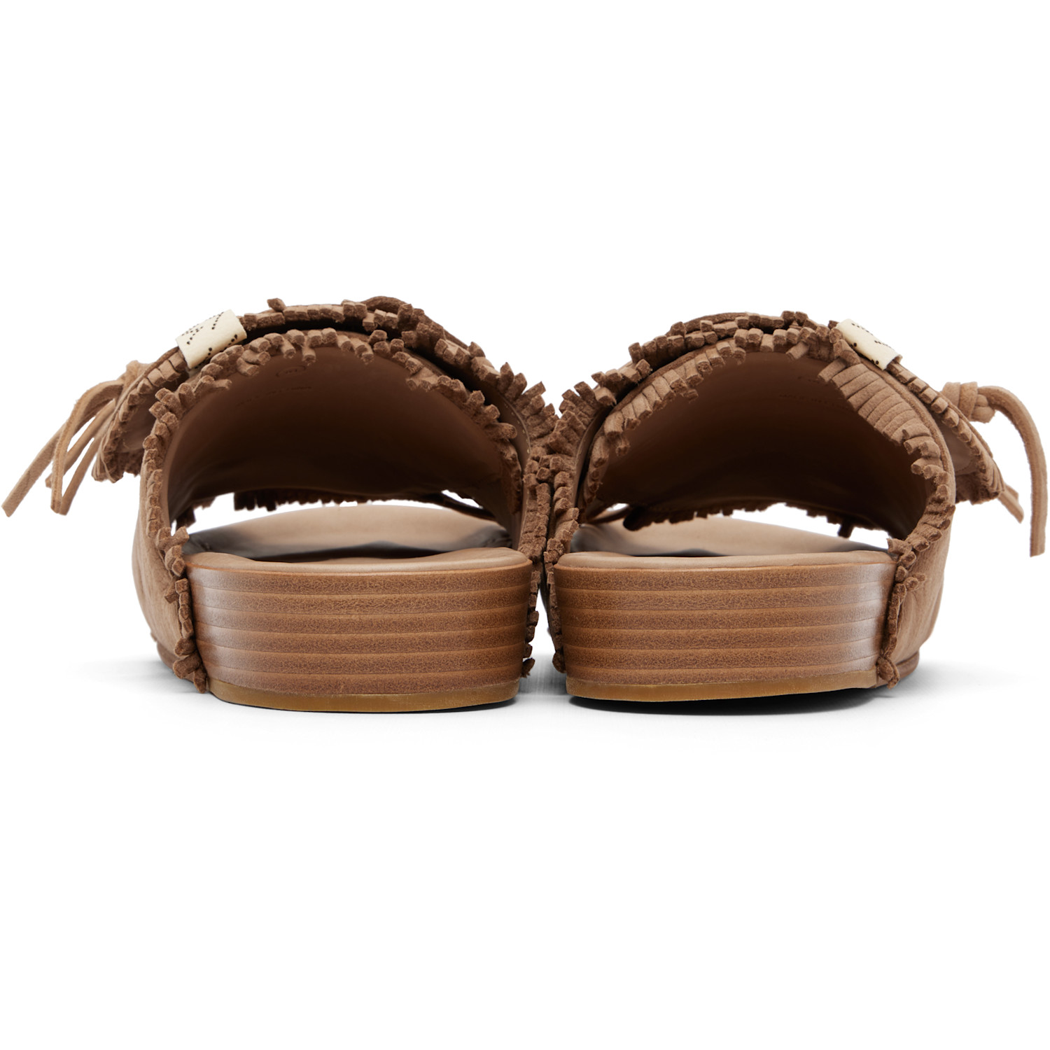  Visvim Beige Christo Shaman-folk Sandals 