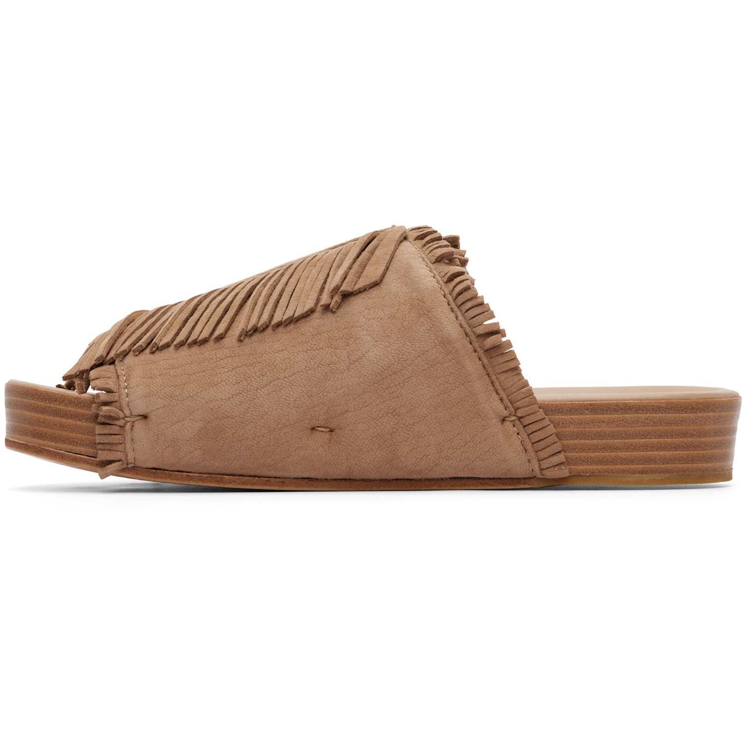  Visvim Beige Christo Shaman-folk Sandals 