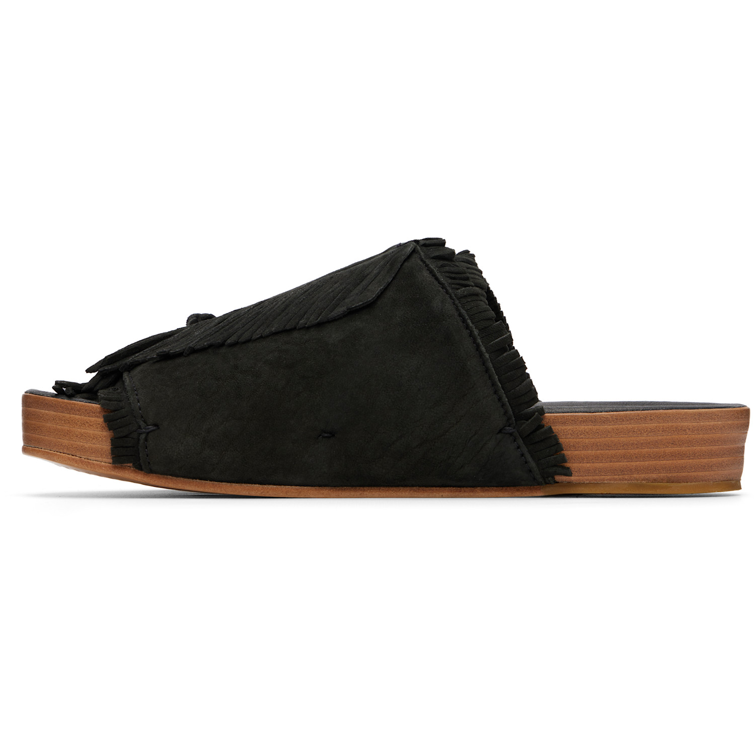  Visvim Black Christo Shaman-folk Sandals 