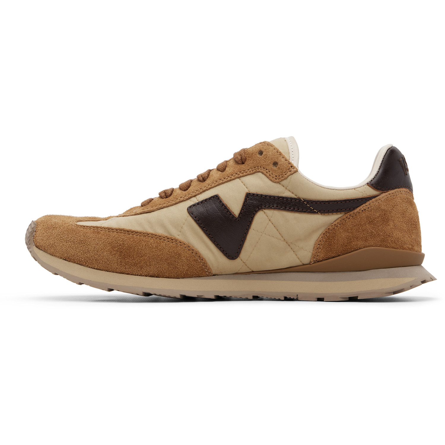  Visvim Beige Fkt Runner Sneakers 