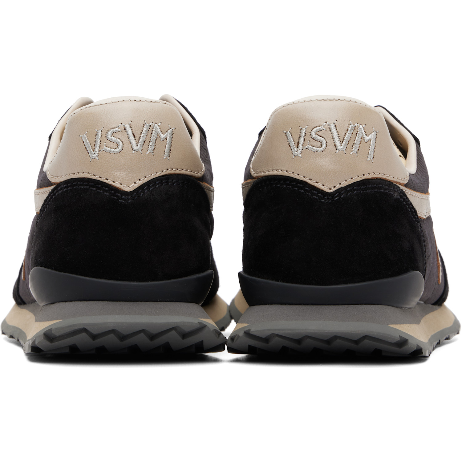  Visvim Black Fkt Runner Sneakers 