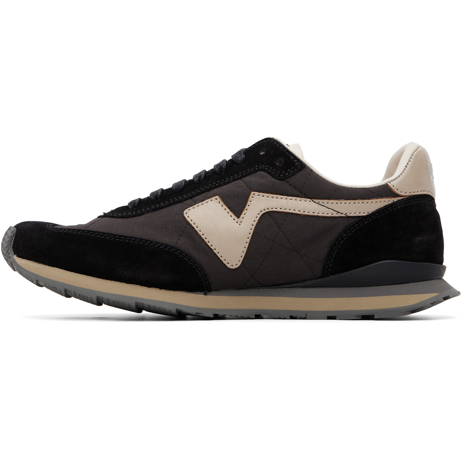  Visvim Black Fkt Runner Sneakers 
