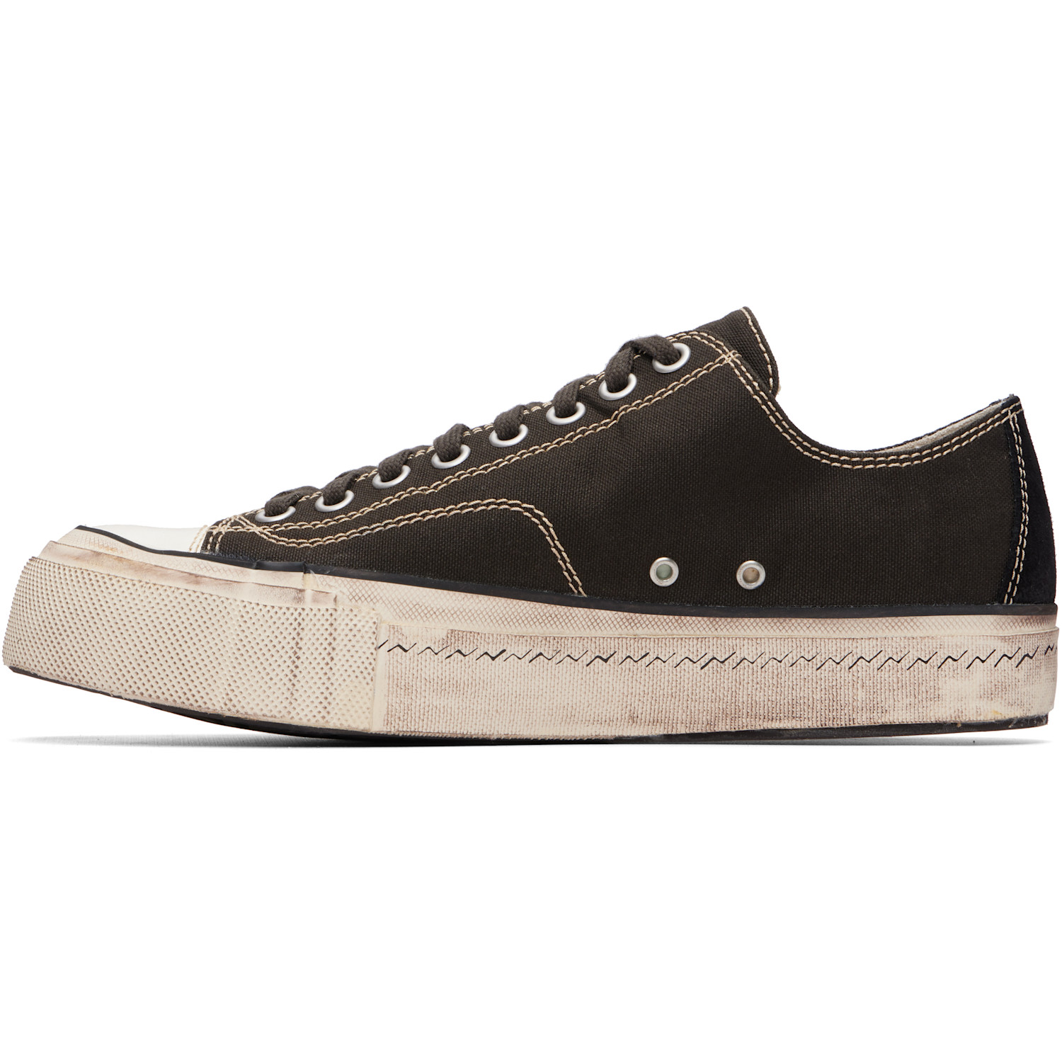  Visvim Gray Skagway Lo G.patten Sneakers 