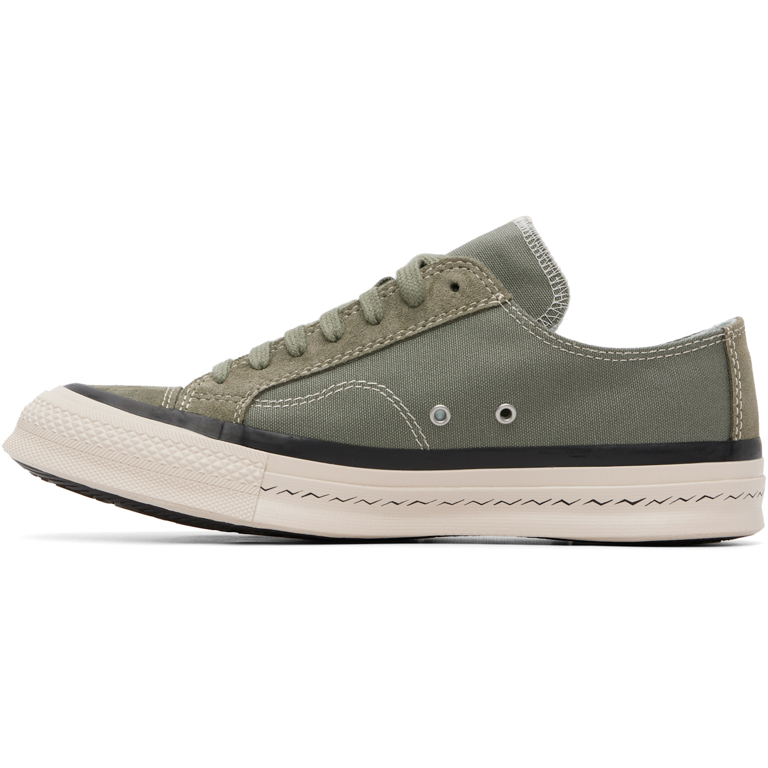  Visvim Khaki Nolan Lo Sneakers 